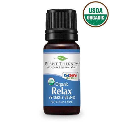 Plant Therapy - 10 ml Relax Synergy Organic Essential Oil