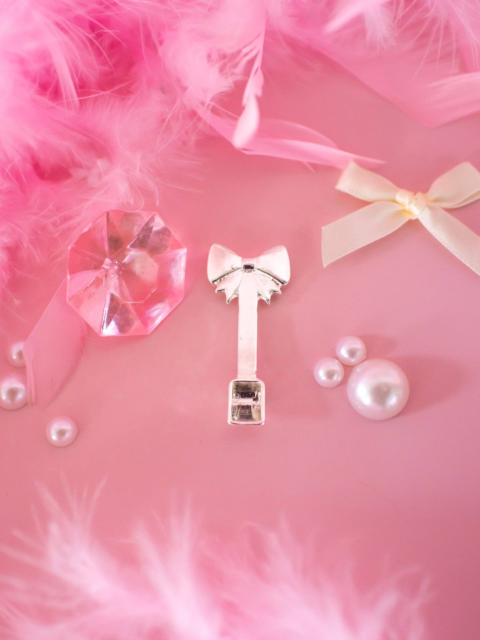 A Shop of Things - Decorative Tiny Bow Scoop Tabletop Object
