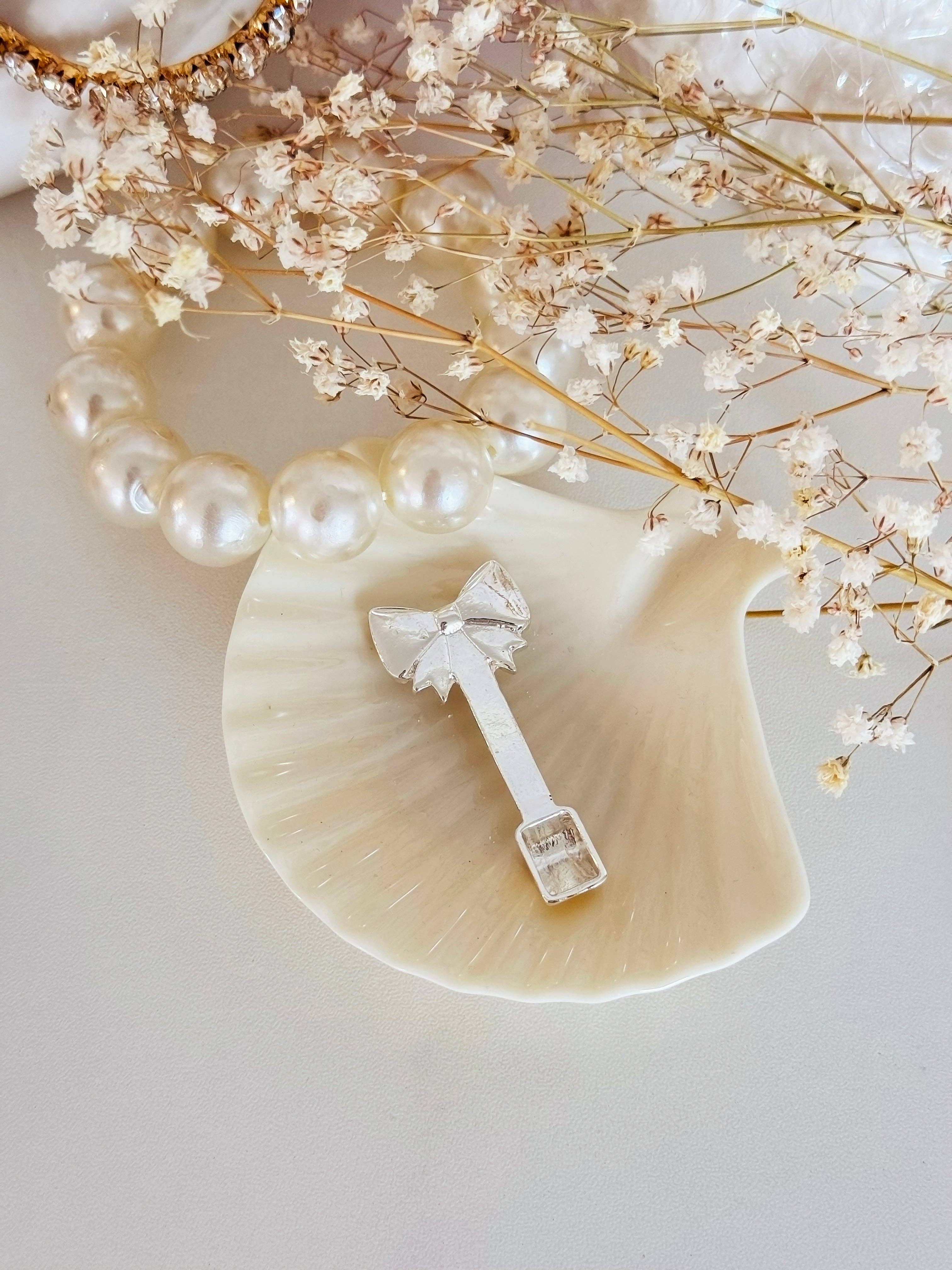 A Shop of Things - Decorative Tiny Bow Scoop Tabletop Object - Image 3