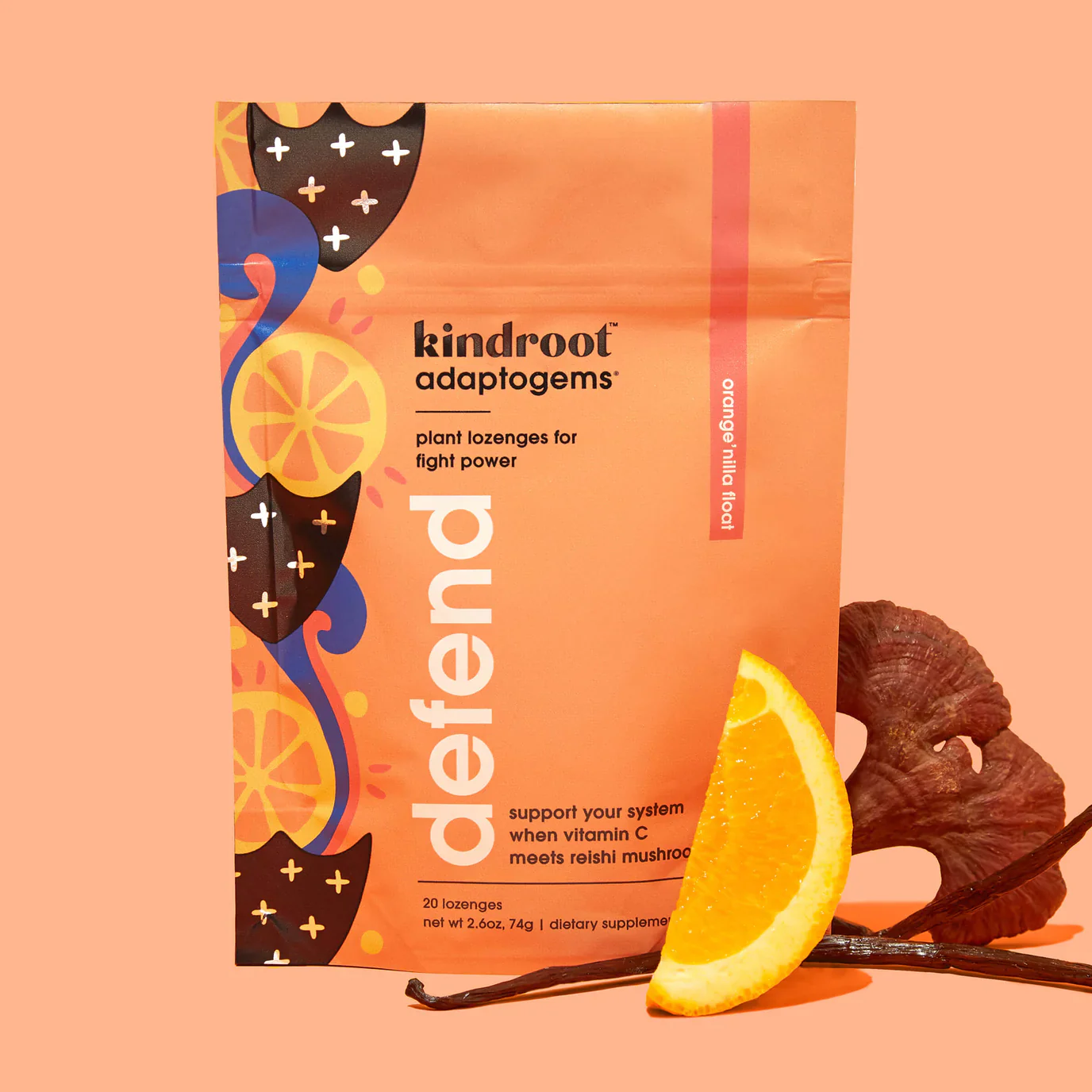Kindroot- Adaptogems™ Lozenges for Immunity Herbal Supplement