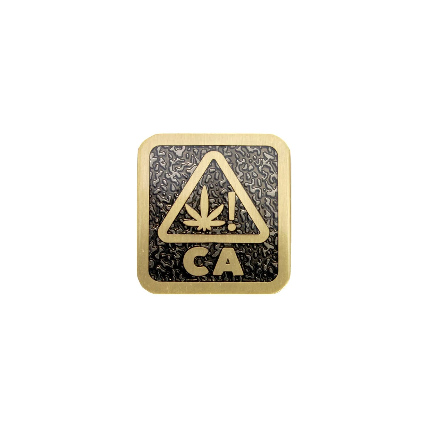 Black West Coast Weed Pin