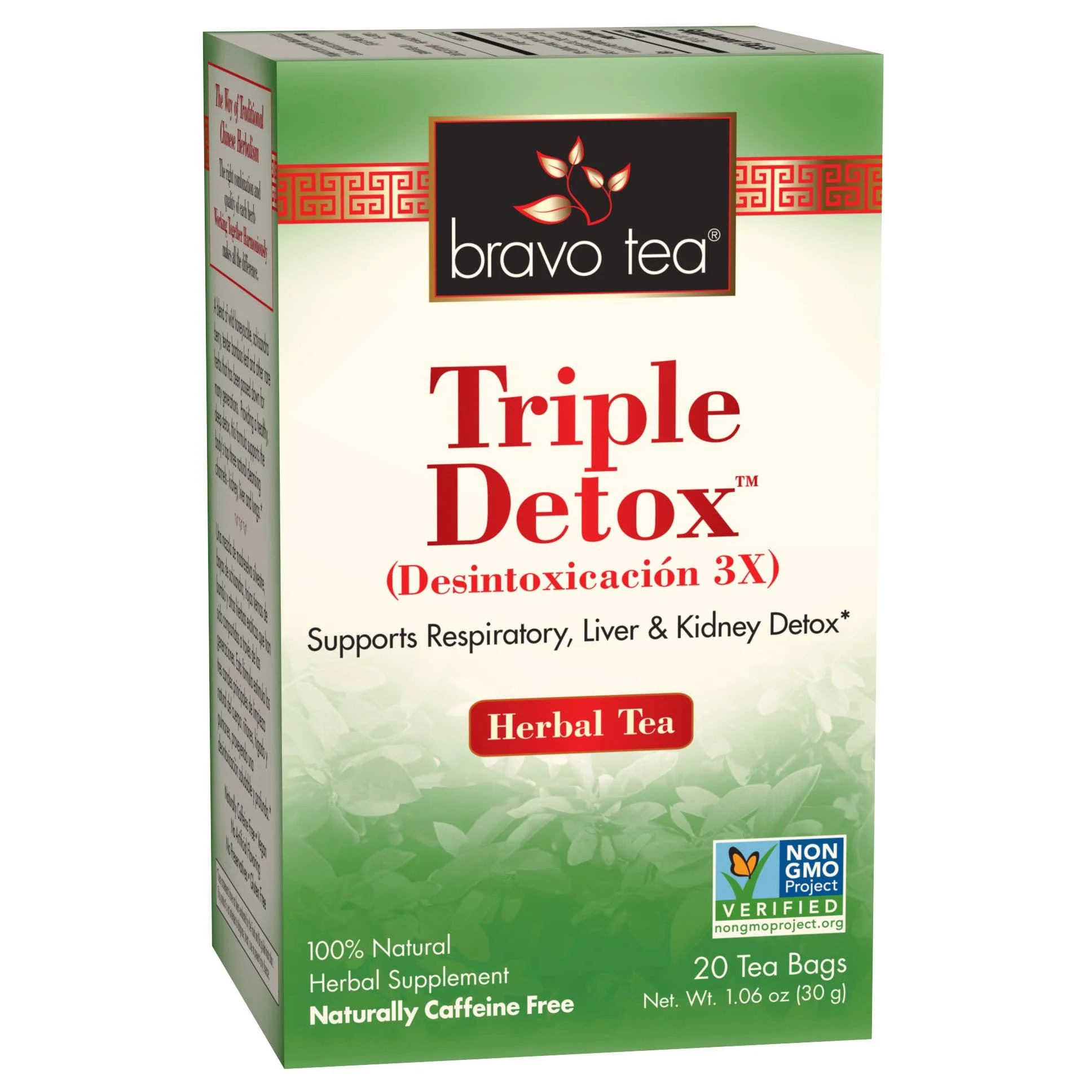 Bravo Tea - Triple Detox Herbal Tea
