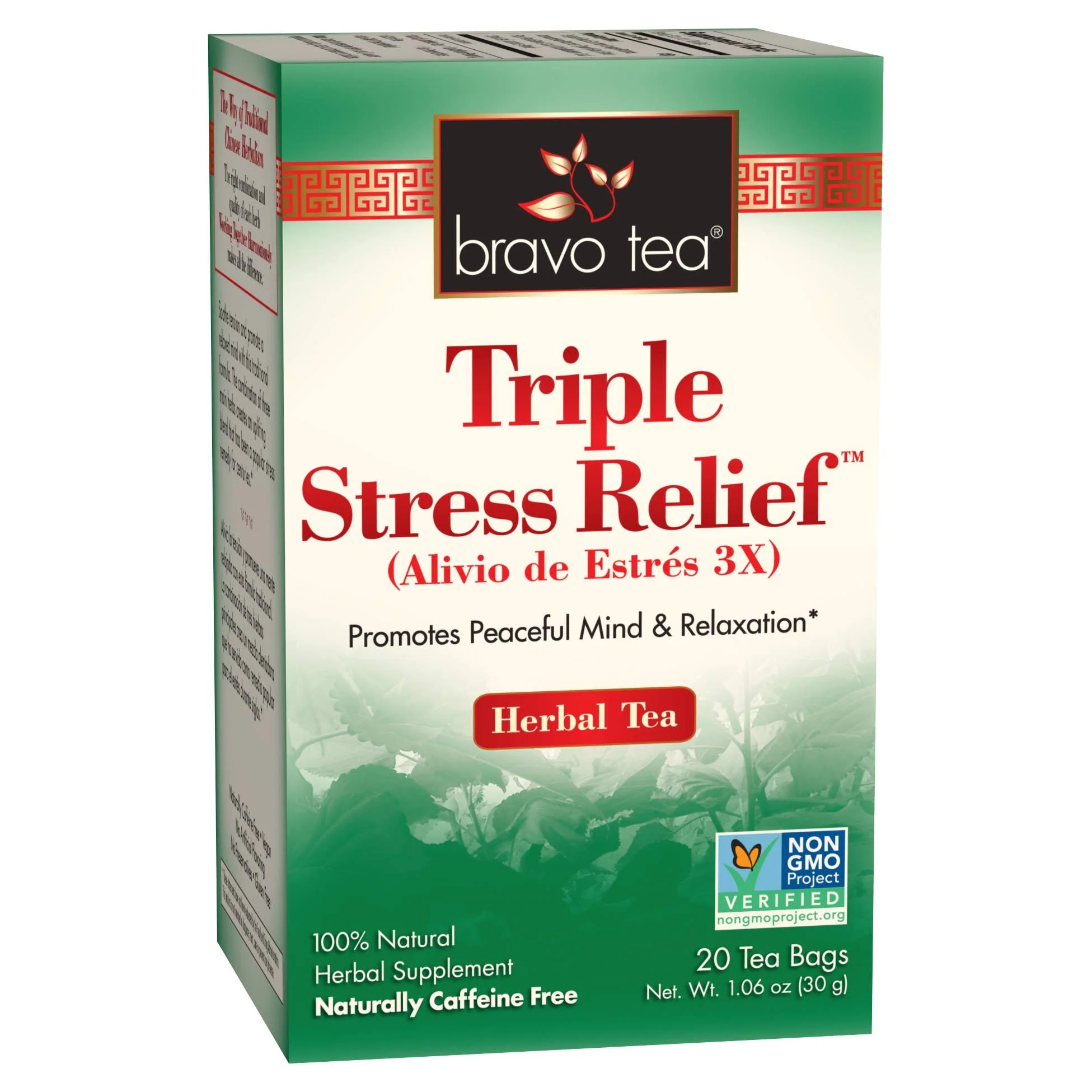 Bravo Tea - Triple Stress Relief Herbal Tea