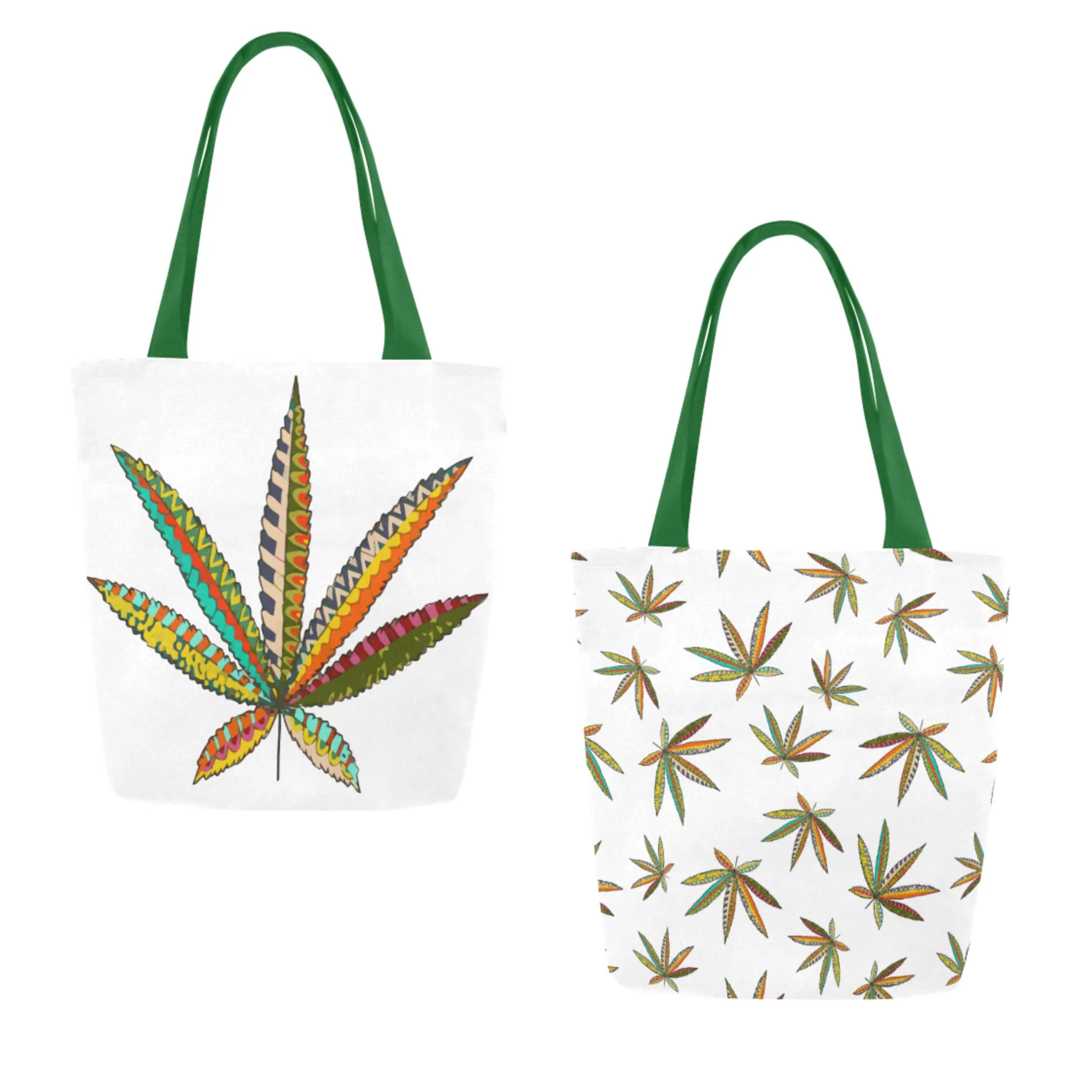 Canvas Tote: Tribe Leaf