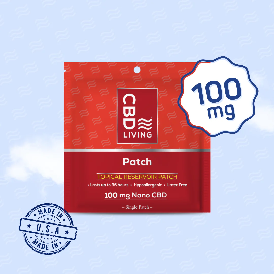 CBD Living - CBD Topical Relief Patch 100mg - Image 2