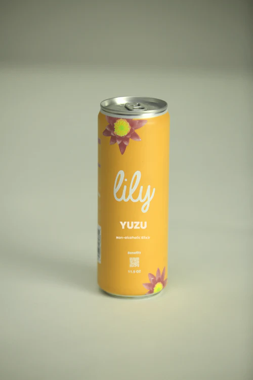 Lily - Blue Lotus Seltzer - Yuzu'