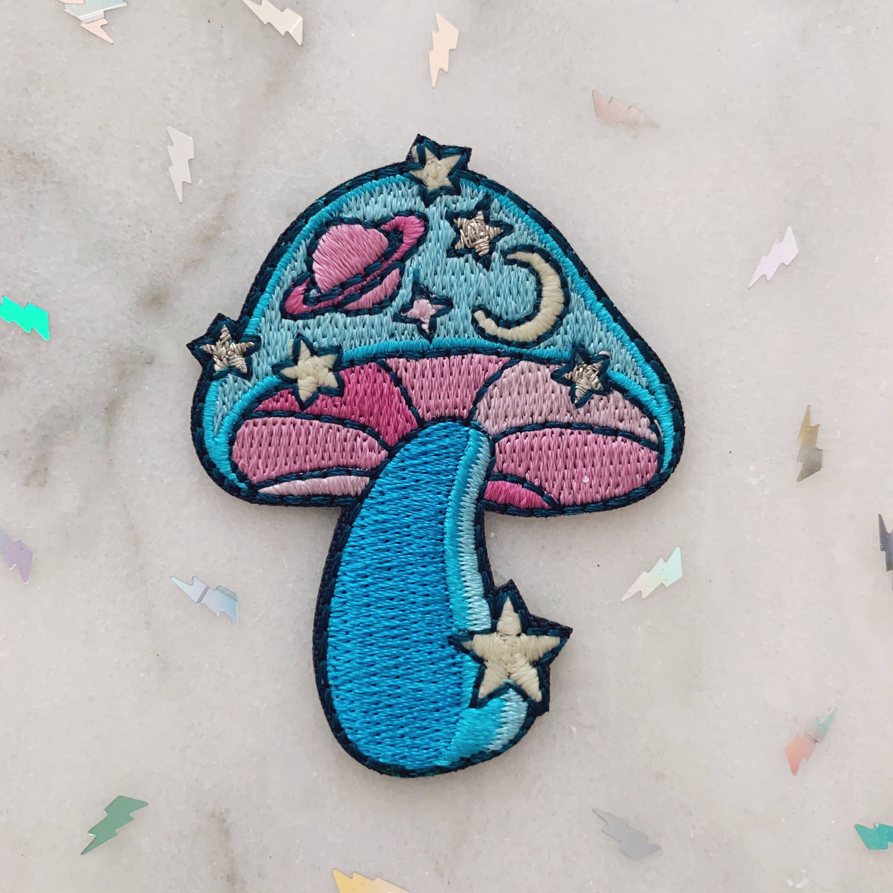 Cosmic Mushroom Patch - GITD