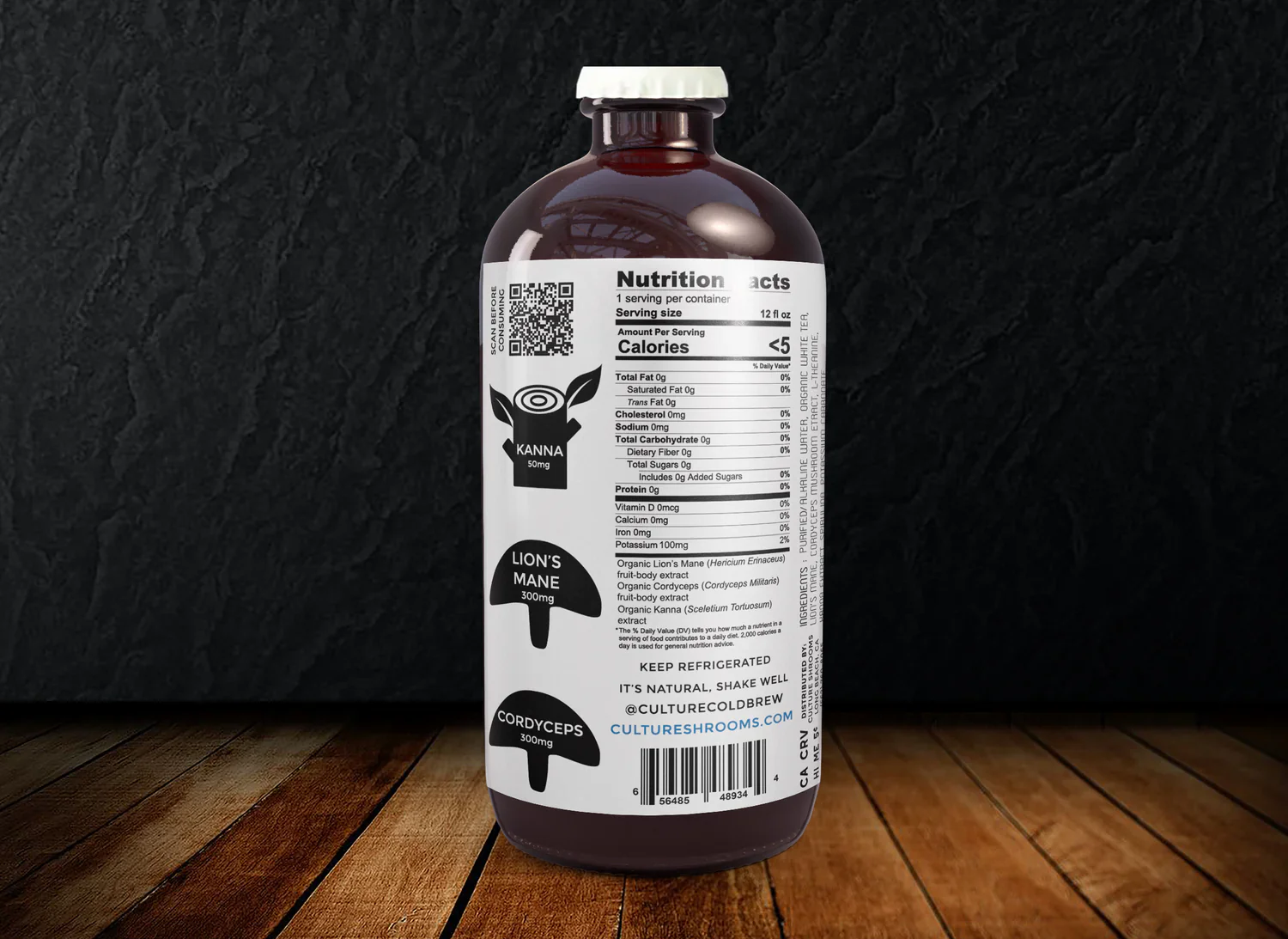 Culture Shrooms - The Original Iced Tea Infused with 100% Organic Mushrooms - Image 3