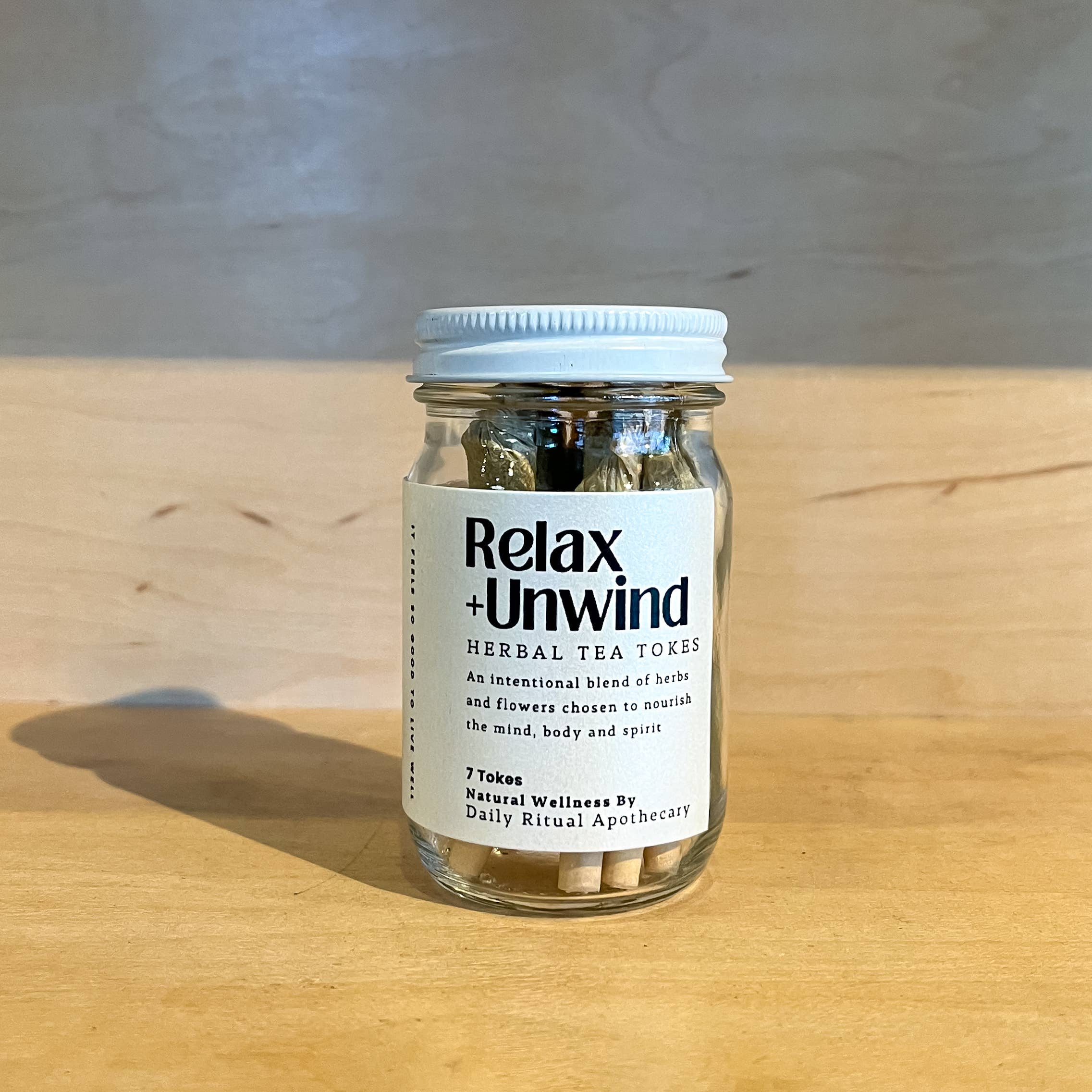 Daily Ritual Apothecary - Relax + Unwind Herbal Tea Tokes - Image 2