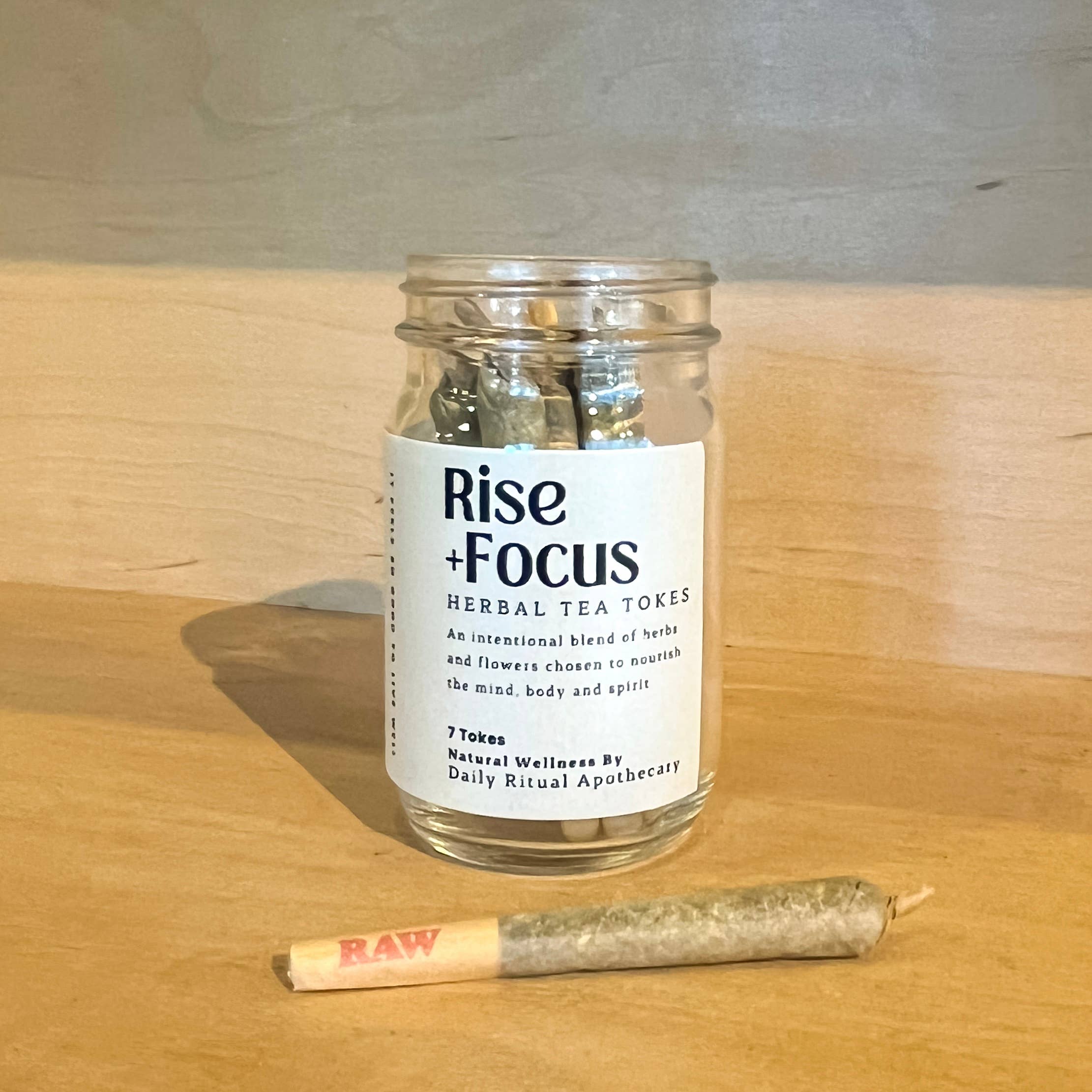 Daily Ritual Apothecary - Rise + Focus Herbal Tea Tokes