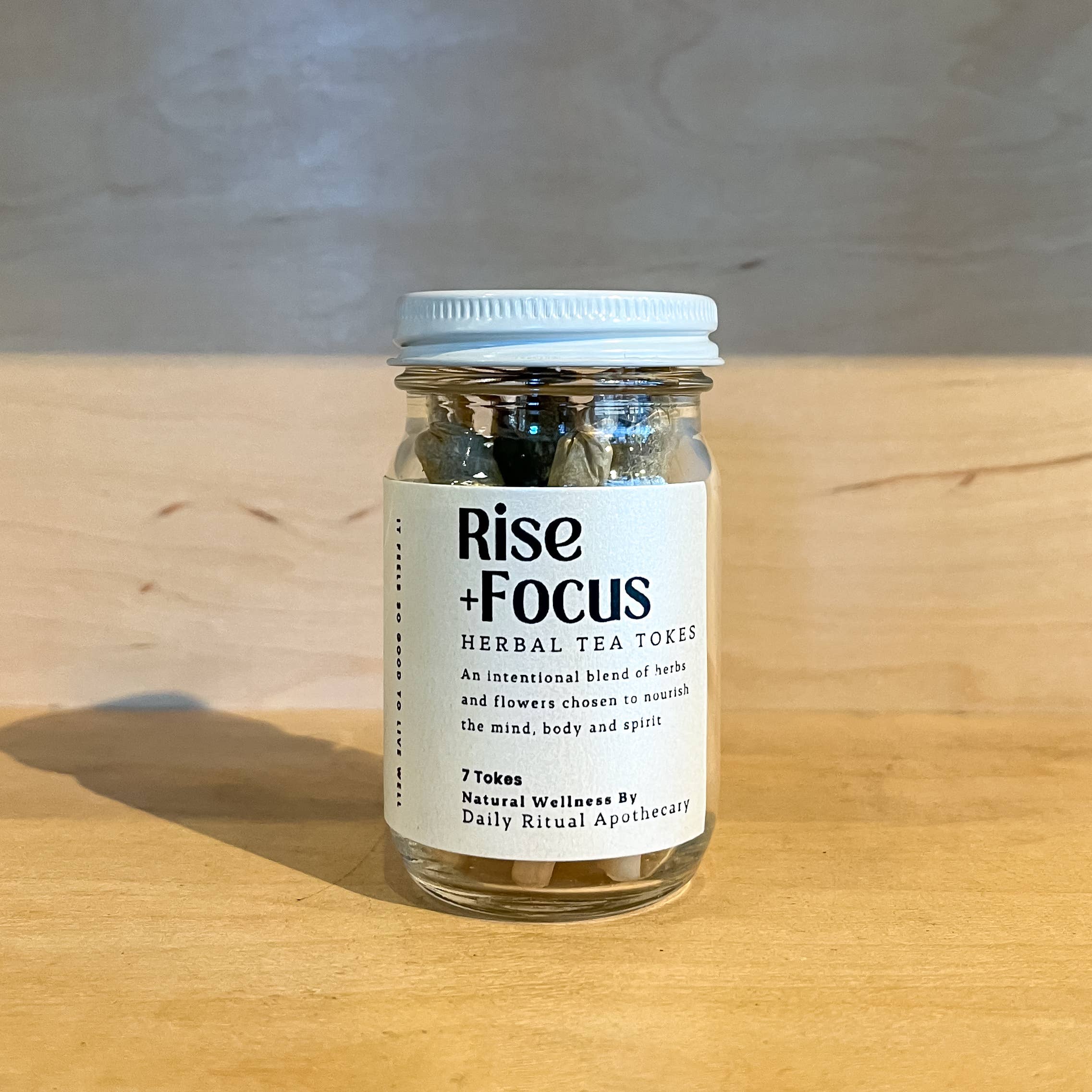 Daily Ritual Apothecary - Rise + Focus Herbal Tea Tokes - Image 2