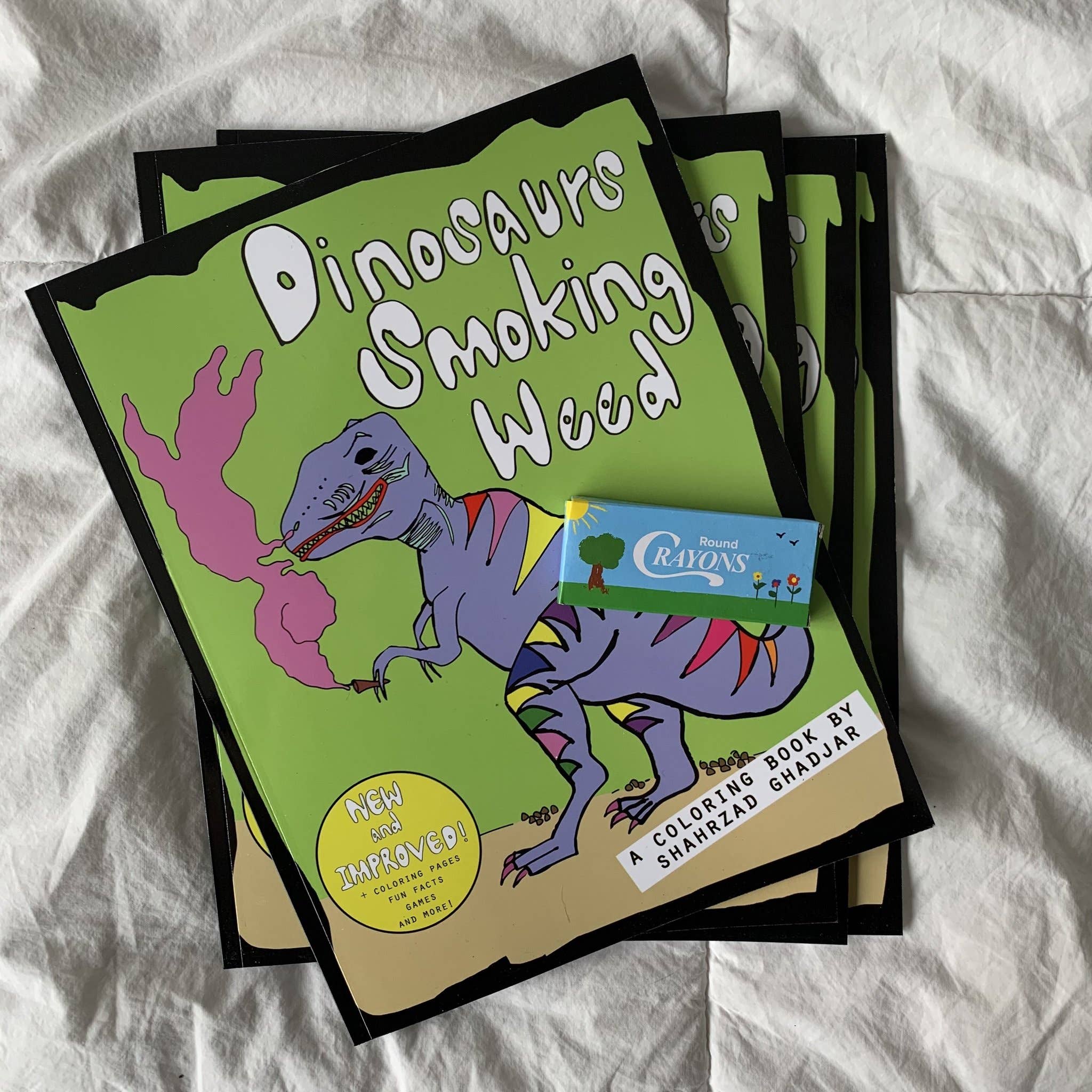 Dinosaurs Smoking Weed