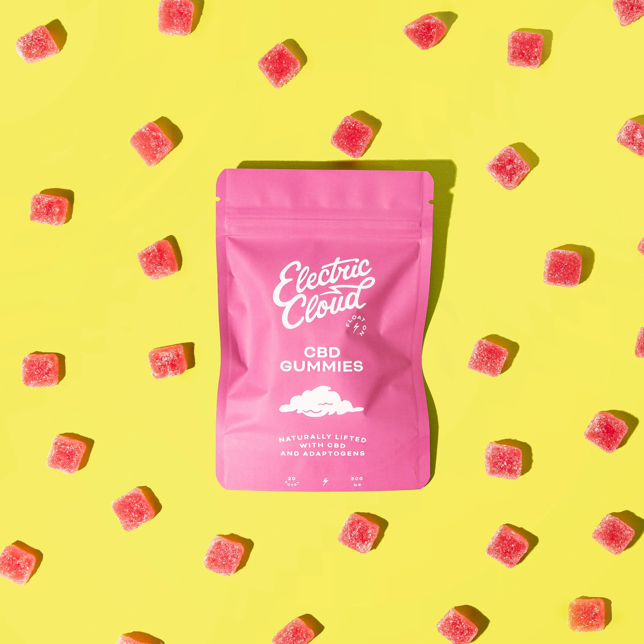 Electric Cloud - CBD Anytime Gummies - 15mg CBD Isolate - 20ct