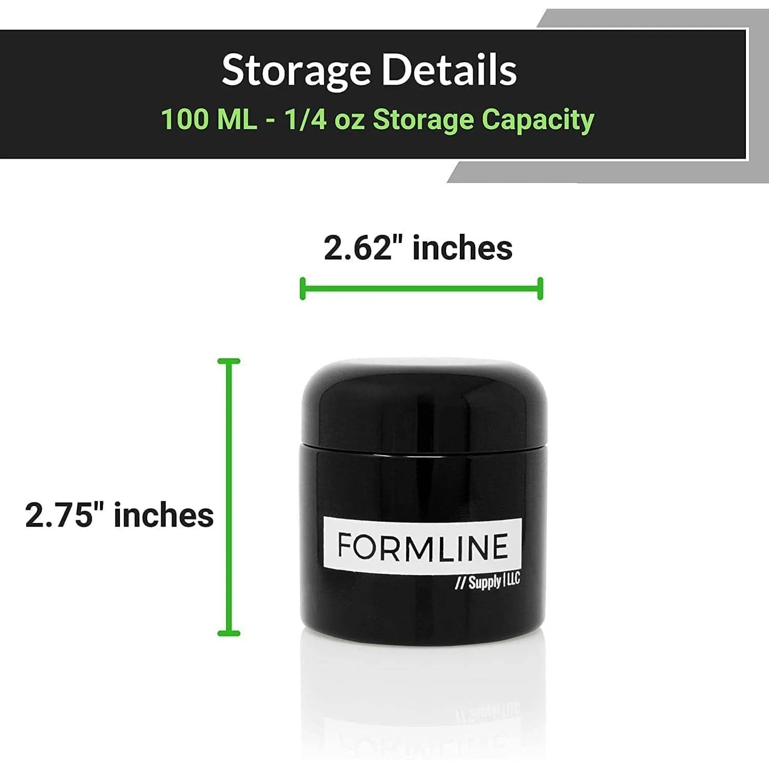 Formline Smell Proof Container - 100 ML Odor Proof Jar - Image 3