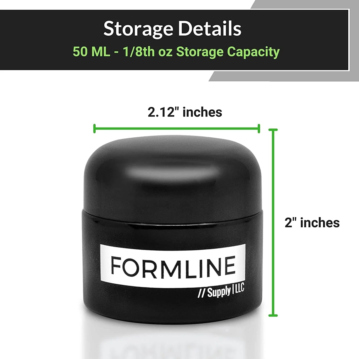 Formline Smell Proof Container - 50 ML Odor Proof Jar - Image 3