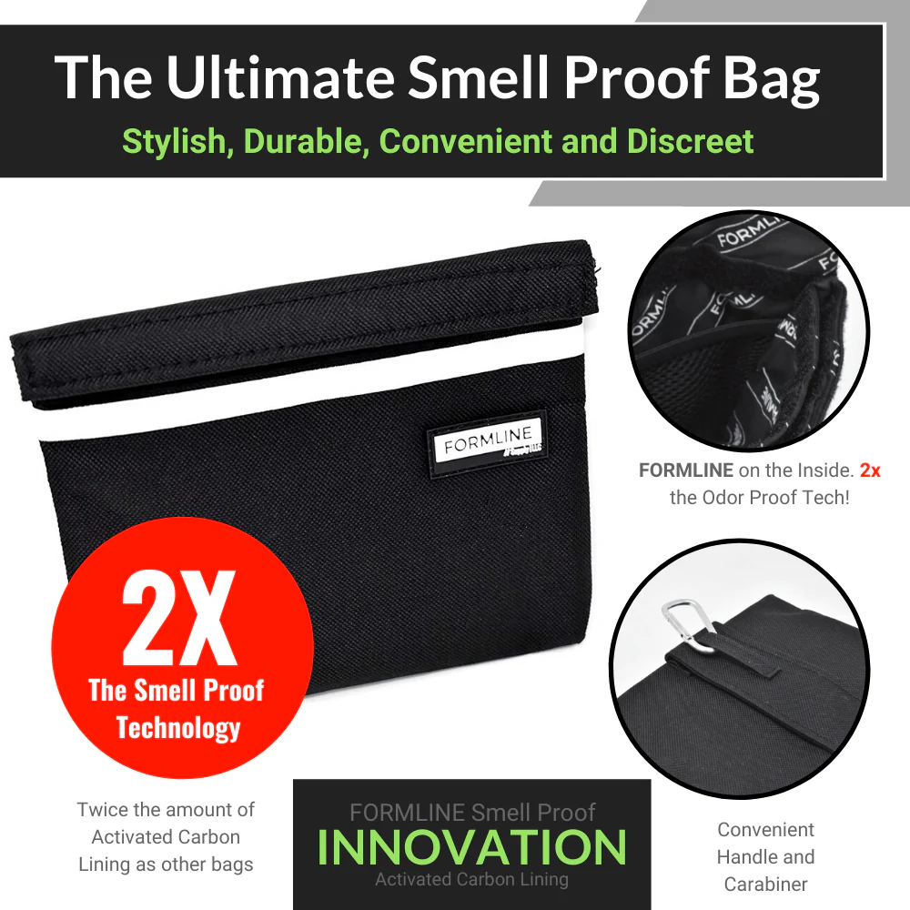 Formline Supply Smell Proof Bag (7" x 6" inches) - Image 2