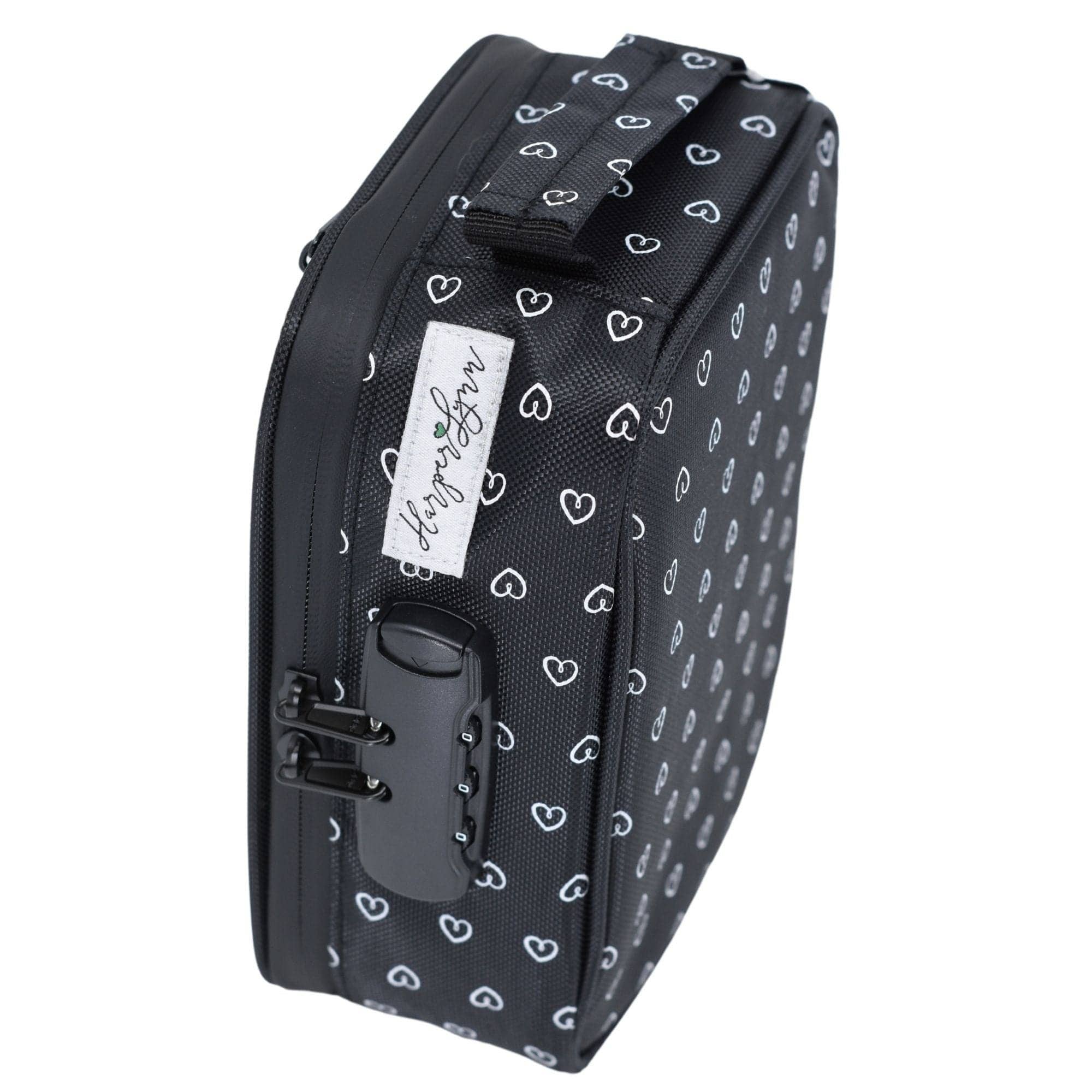 Formline x HarperLynn Smell Proof Bag / Case with Lock (Cute Heart Pattern Print) - Image 7