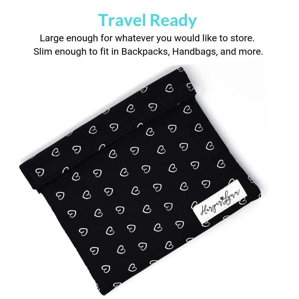 Formline x HarperLynn Smell Proof Bag - Premium Odor Proof Travel Pouch with Mesh Divider - Image 4