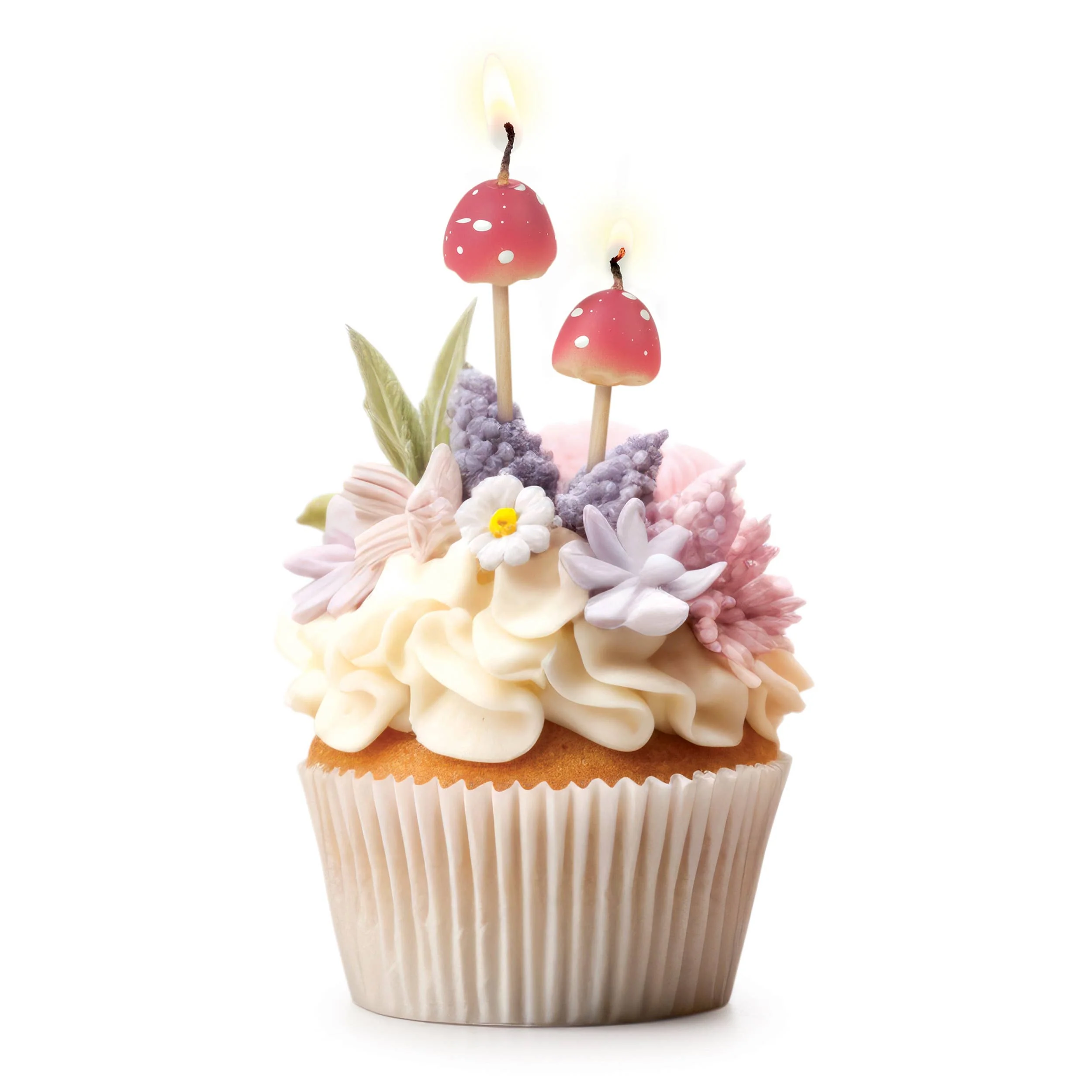 Fred & Friends - Woodland Wicks - Mushroom Birthday Candles - Set of 10 - Image 3