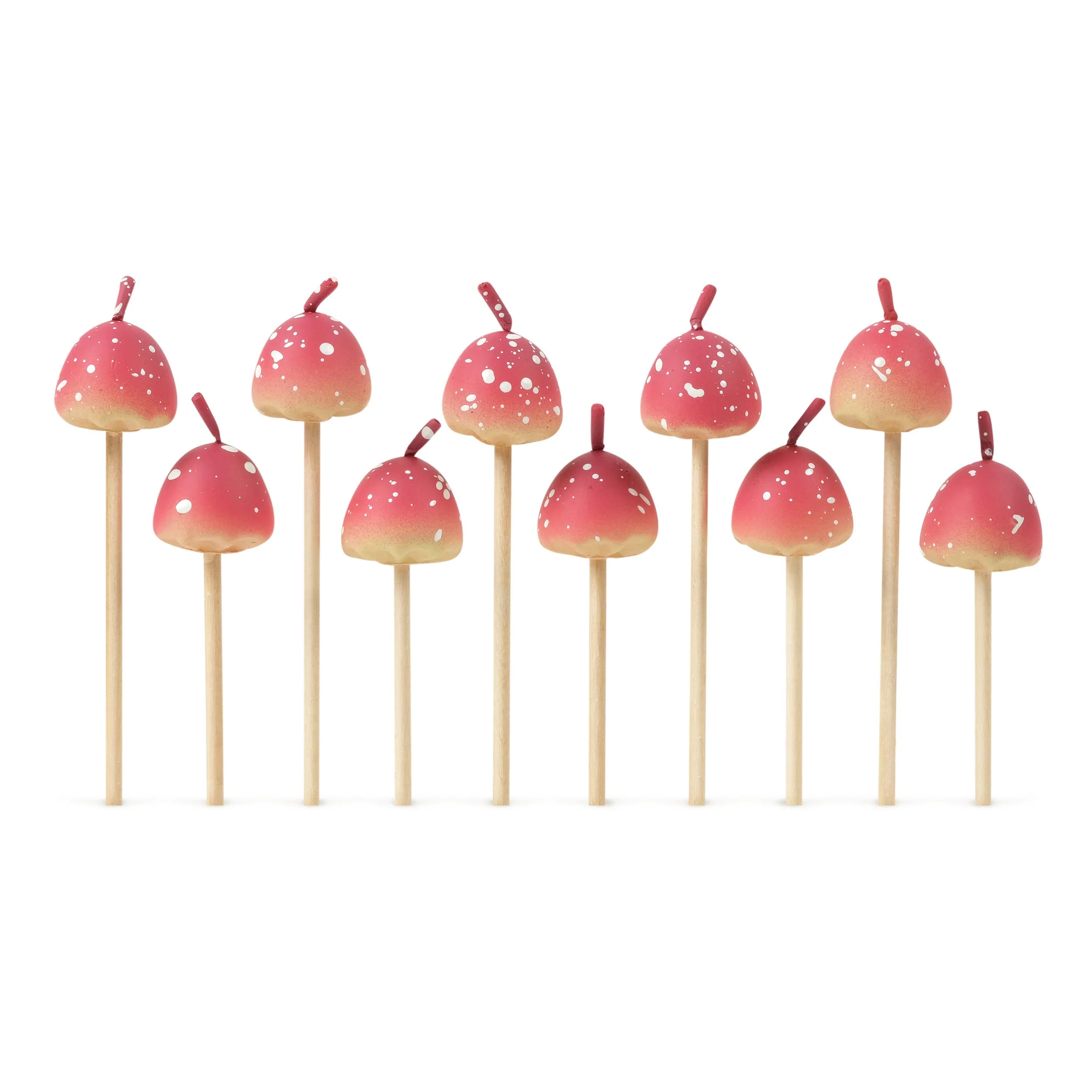 Fred & Friends - Woodland Wicks - Mushroom Birthday Candles - Set of 10 - Image 5