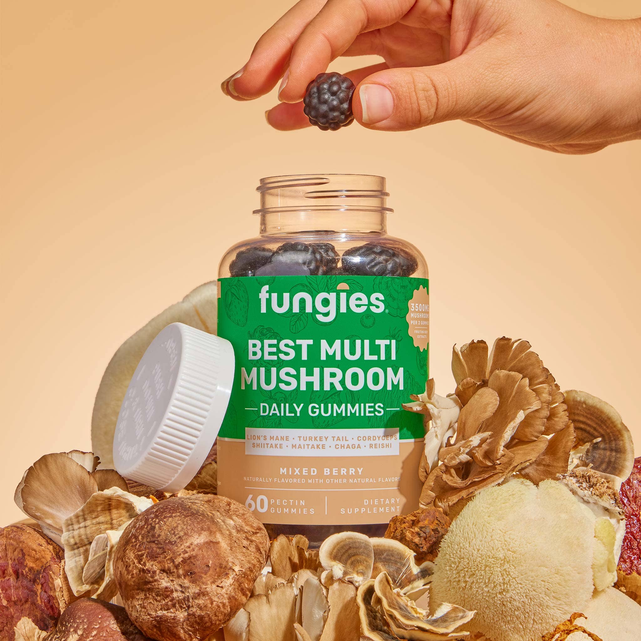 Fungies Mushroom Gummies - Fungies Best Multi Mushroom Daily Gummies - Image 2