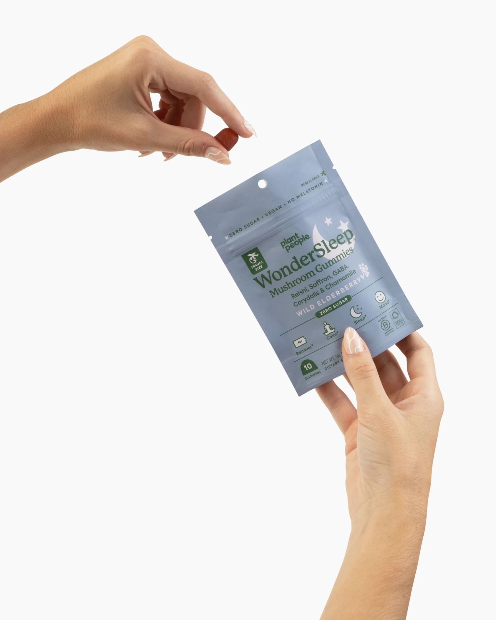 Plant People -  WonderSleep Mushroom Gummies - Grab-n-Go Size: - Image 2