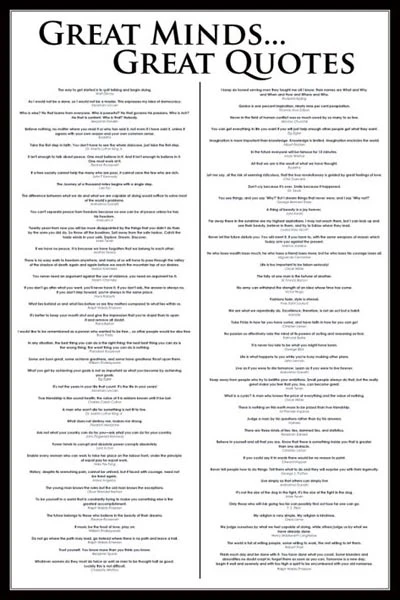 Great Minds, Great Quotes