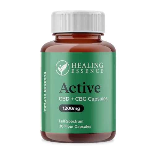 Healing Essence - Active Capsules - 20mgCBD/20mgCBG