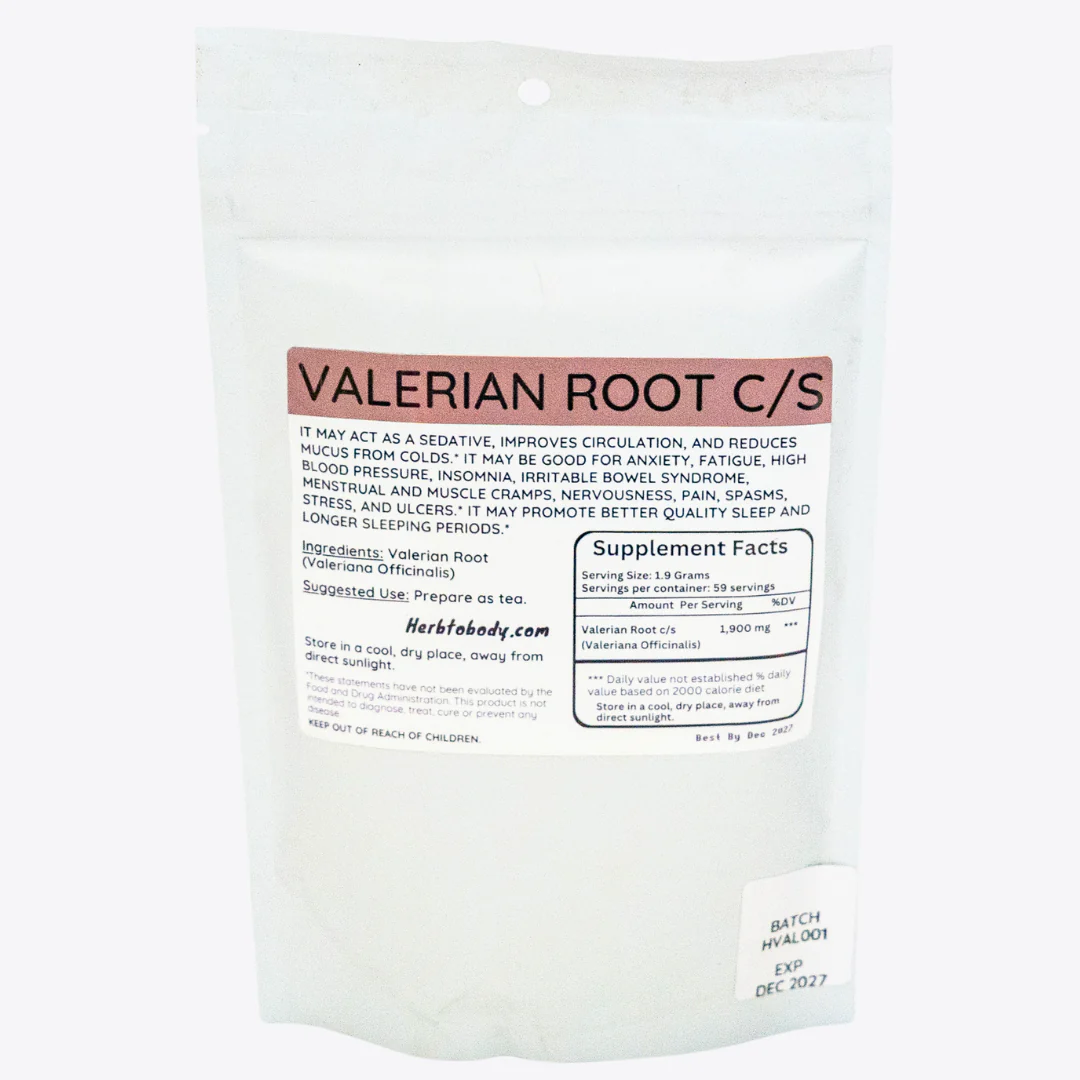 Herb To Body - Valerian Root C/S 4oz - Image 2