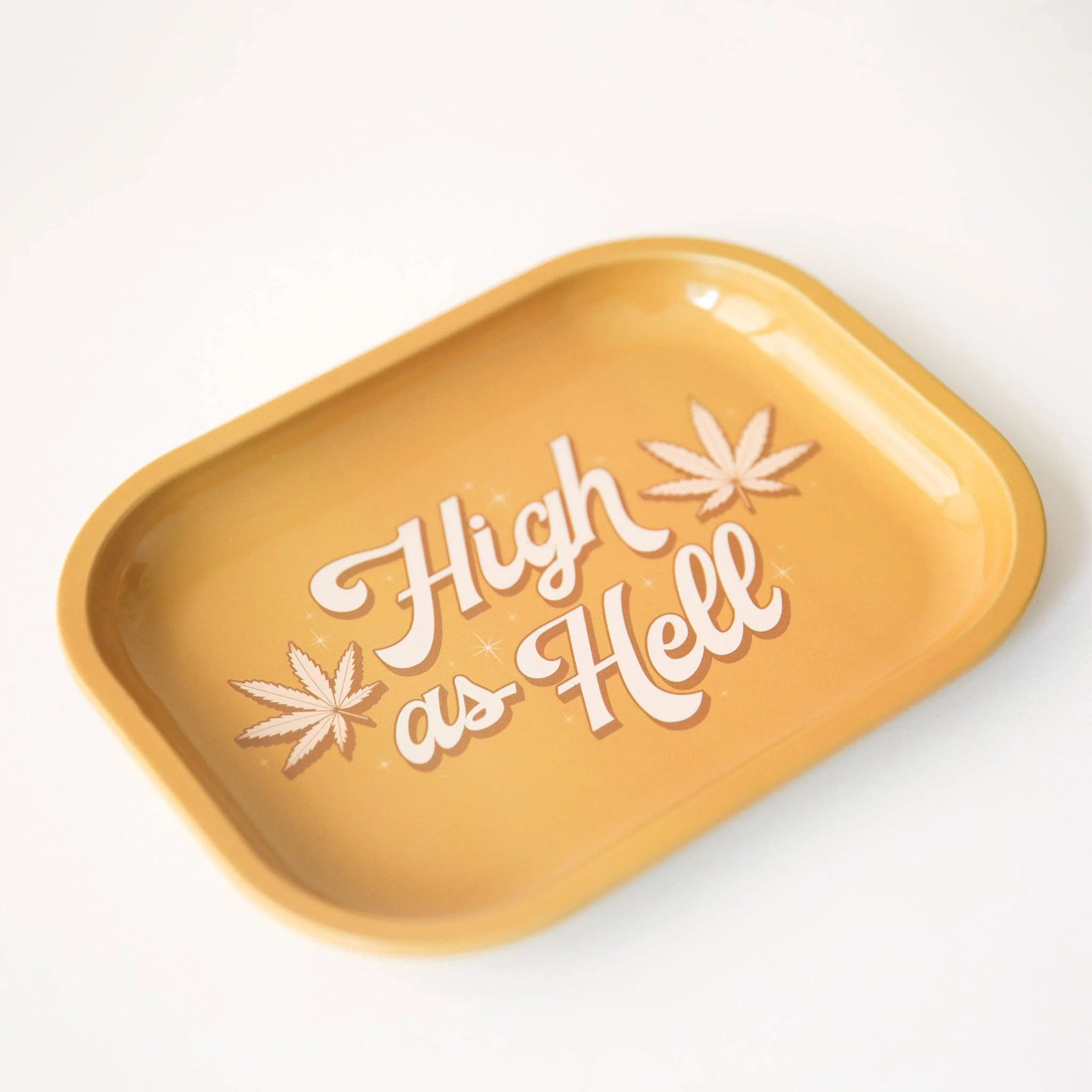 High as Hell Metal Tray