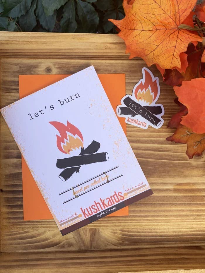 Let's Burn Greeting Card