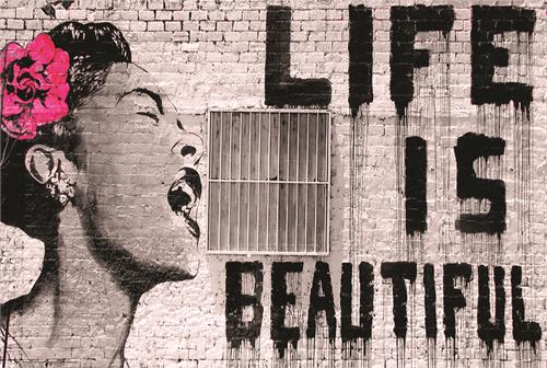 Life Is Beautiful Banksy