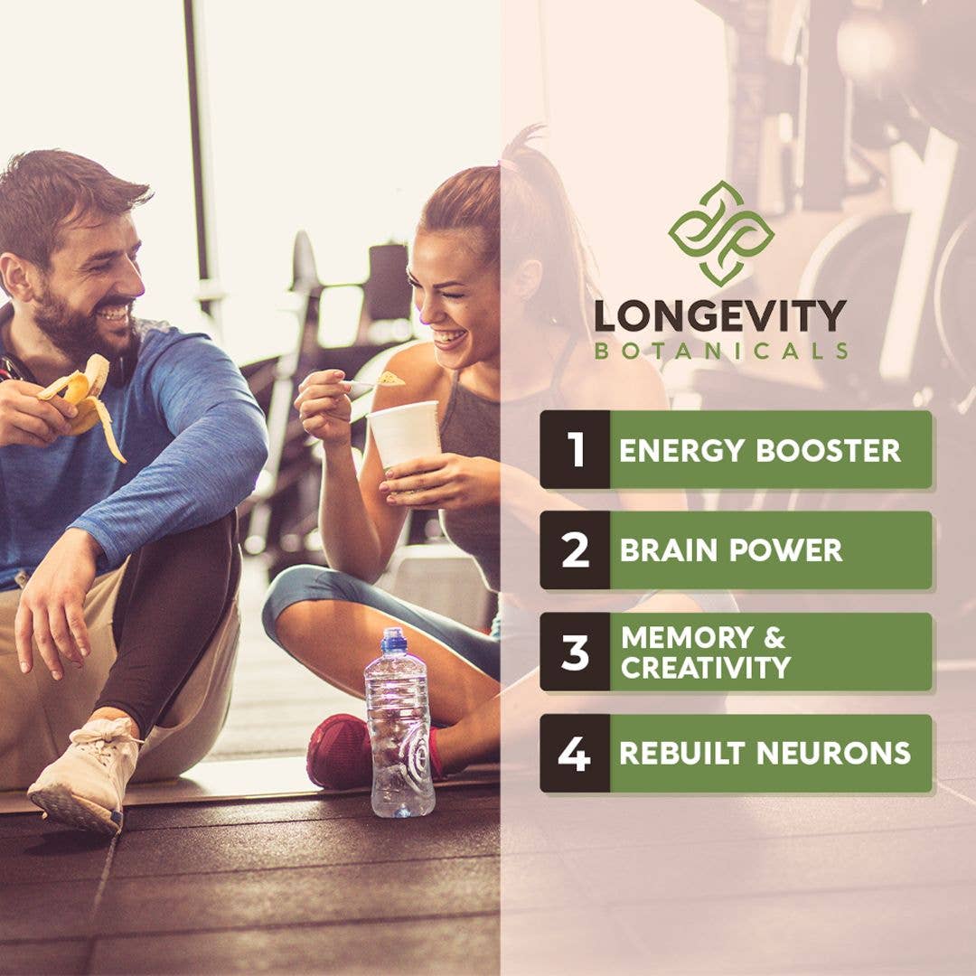 Longevity Botanicals - Organic Super Six Blend Mushroom Extract 90 Capsules - Image 6