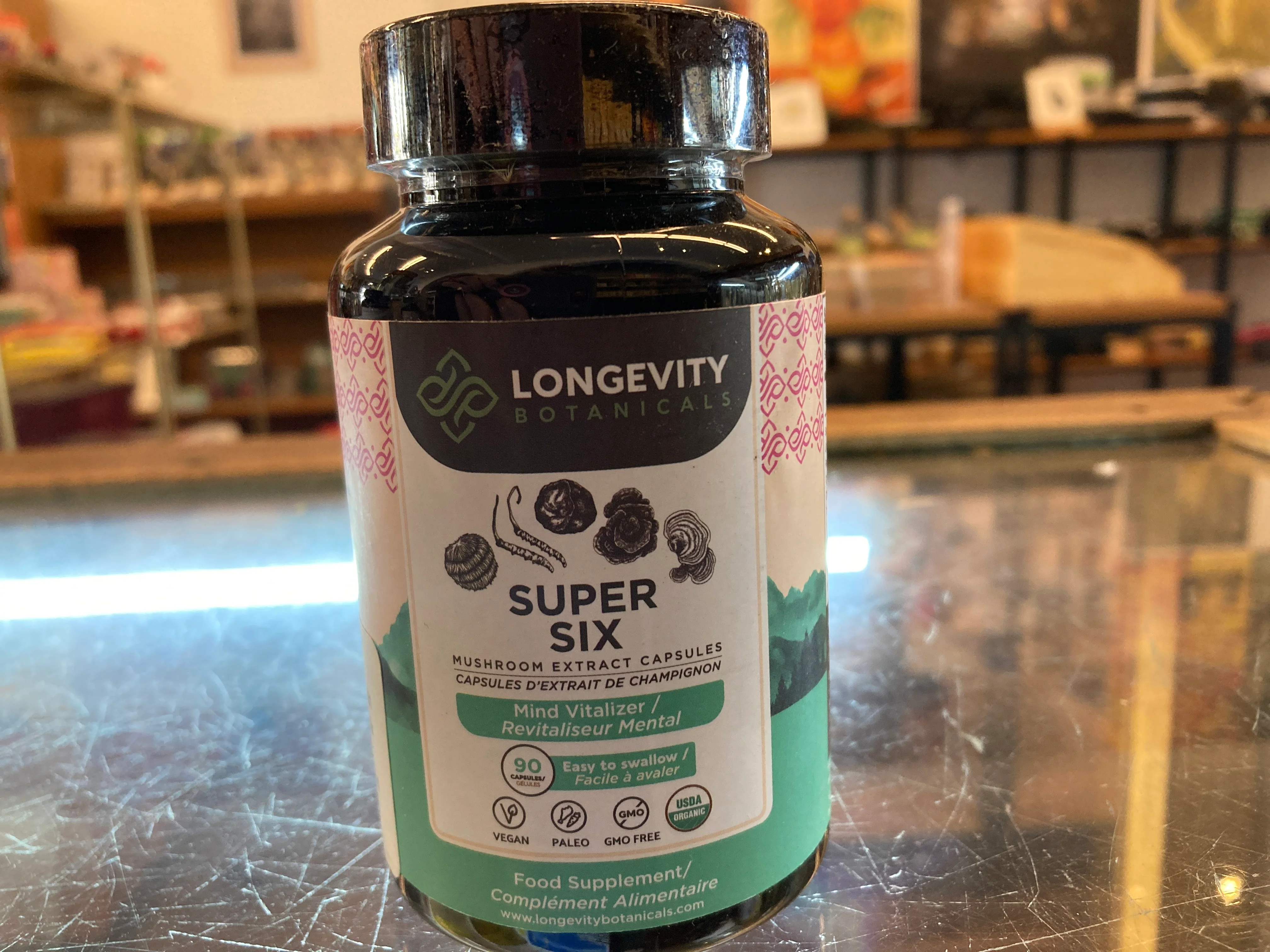 Longevity Botanicals-Super Six Capsules (90ct)