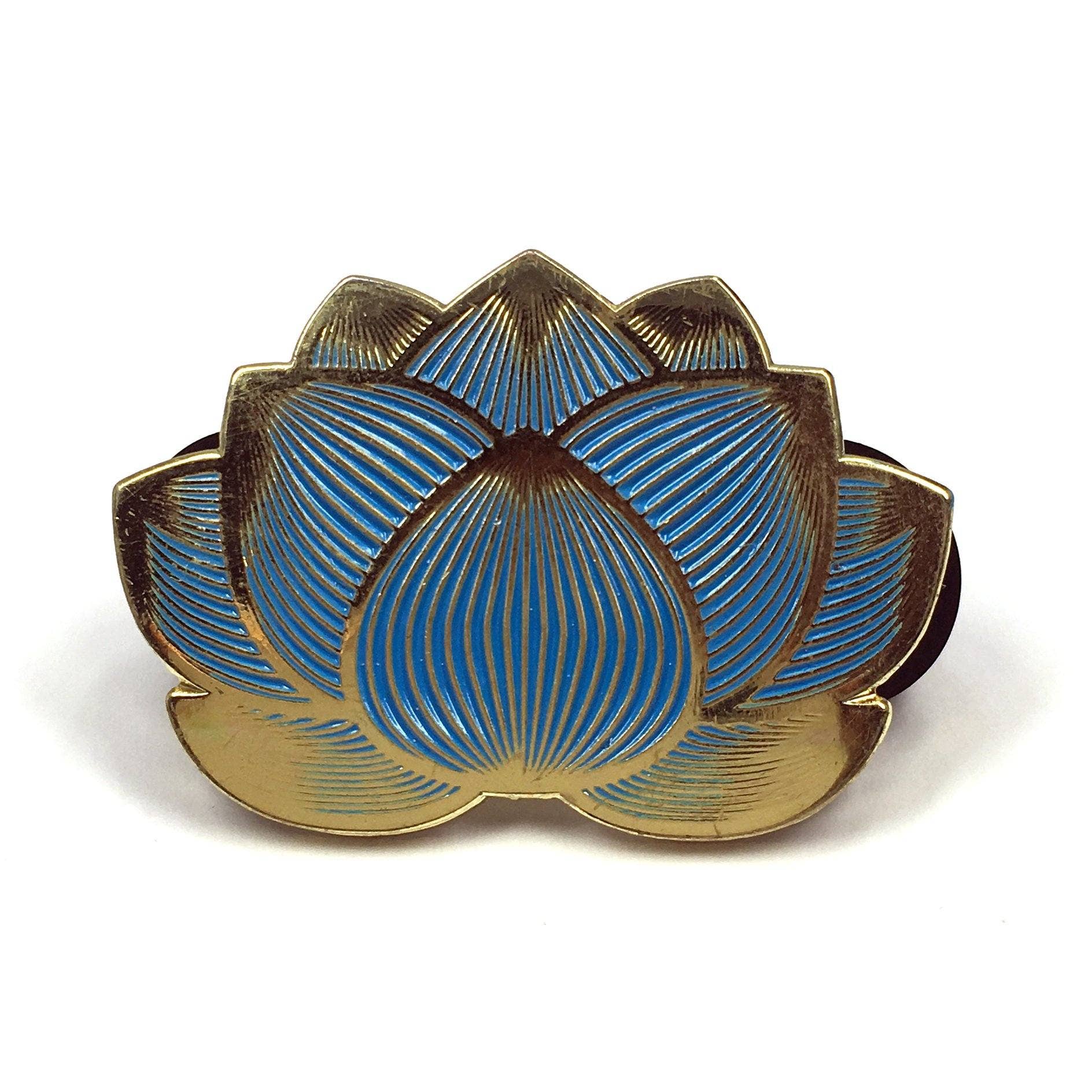 Lotus Flower Enamel Pin