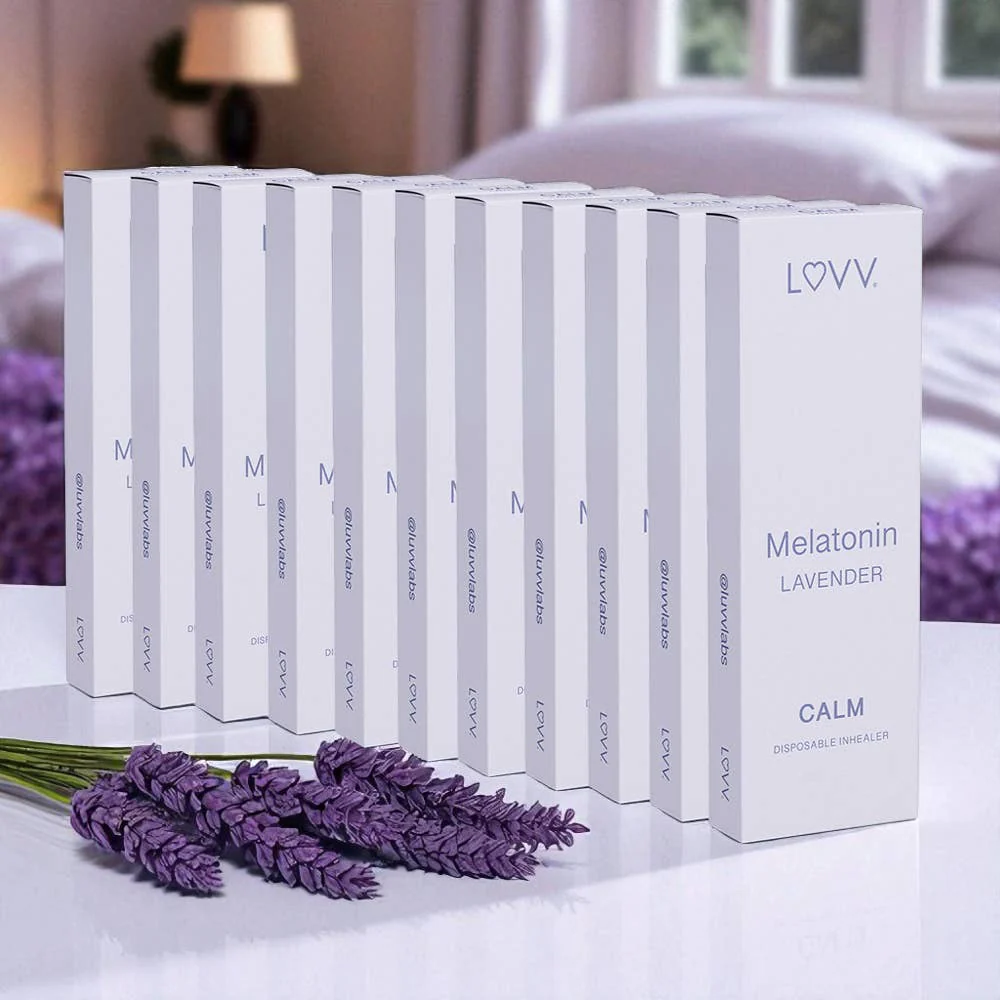 LUVV Labs - 1 LUVV CALM Melatonin Infused Lavender Flavored Inhealers