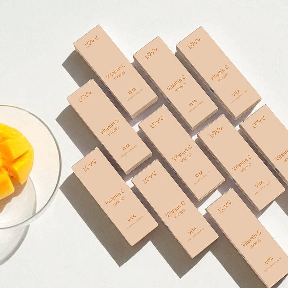 LUVV Labs - 10 LUVV VITA Vitamin C Infused Mango Flavored Inhealers - Image 4