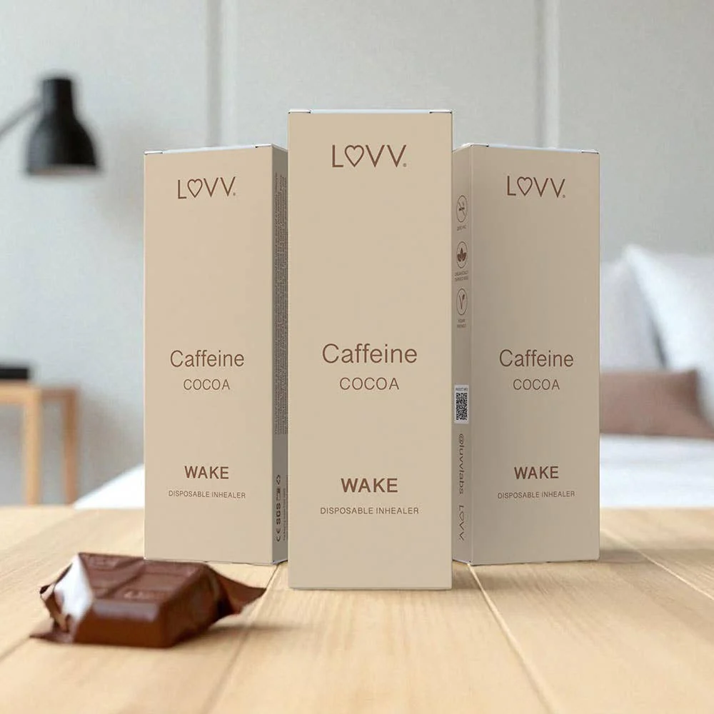 LUVV Labs - 1 LUVV WAKE Caffeine & B12 Infused Cocoa Flavored Inhealers - Image 4