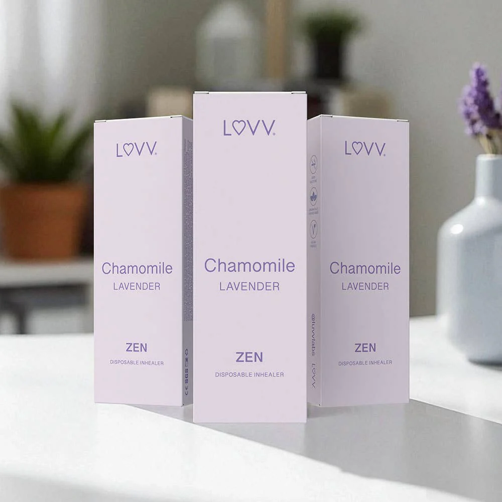 LUVV Labs - 1 LUVV ZEN Chamomile Infused Lavender Flavored Inhealers - Image 2