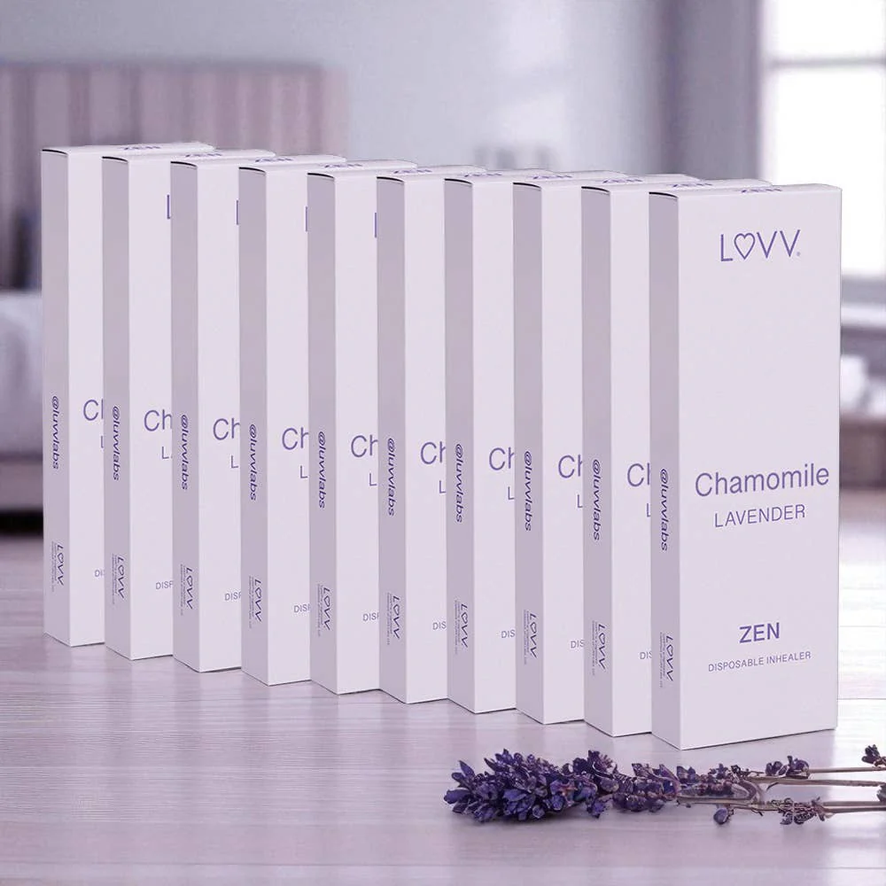 LUVV Labs - 1 LUVV ZEN Chamomile Infused Lavender Flavored Inhealers - Image 3