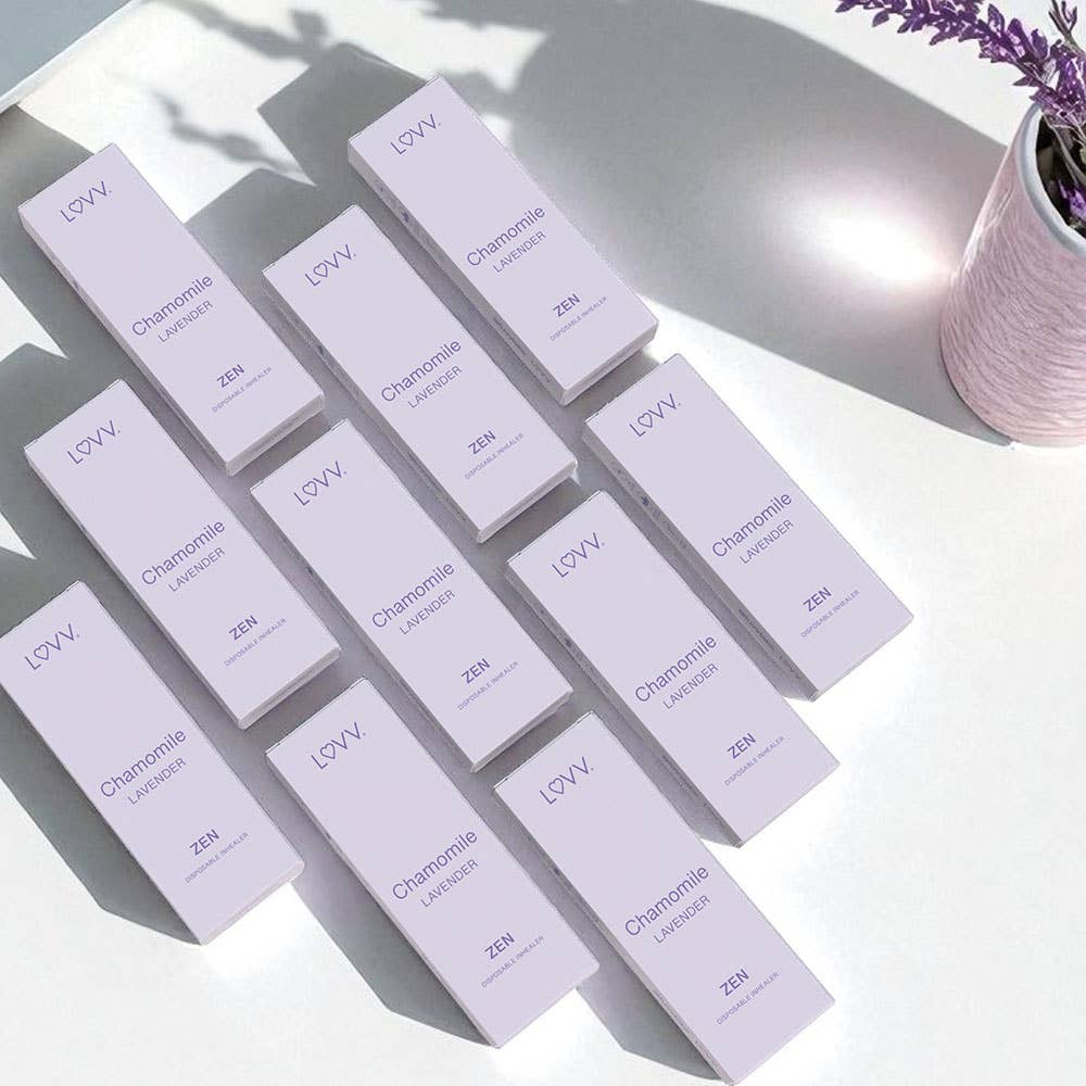 LUVV Labs - 1 LUVV ZEN Chamomile Infused Lavender Flavored Inhealers - Image 4