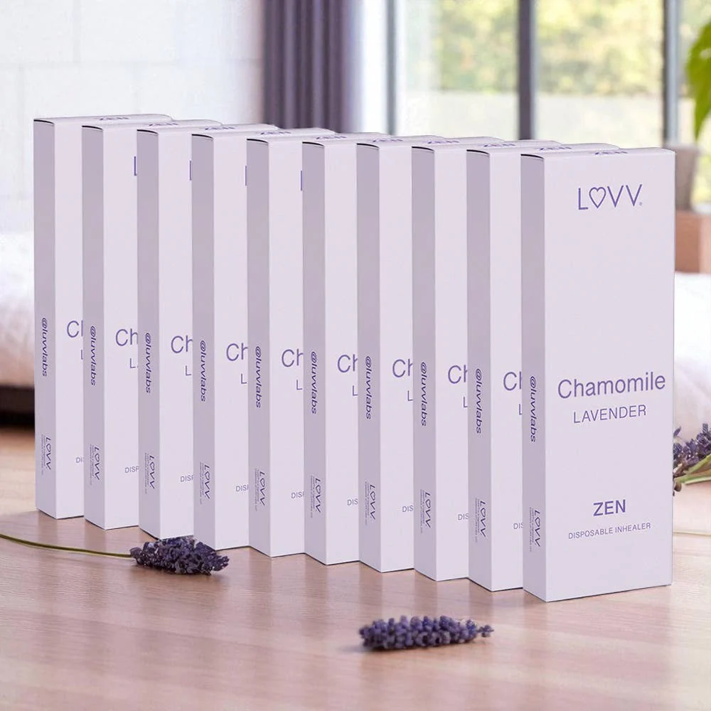 LUVV Labs - 1 LUVV ZEN Chamomile Infused Lavender Flavored Inhealers - Image 6