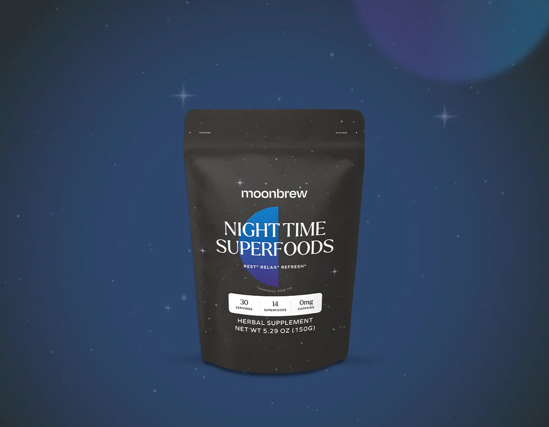Noonbrew - MoonBrew - Nighttime Superfood - 30 Servings