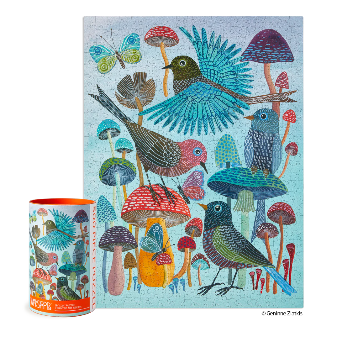 Mushroom Garden Puzzle | 500 Piece Puzzle
