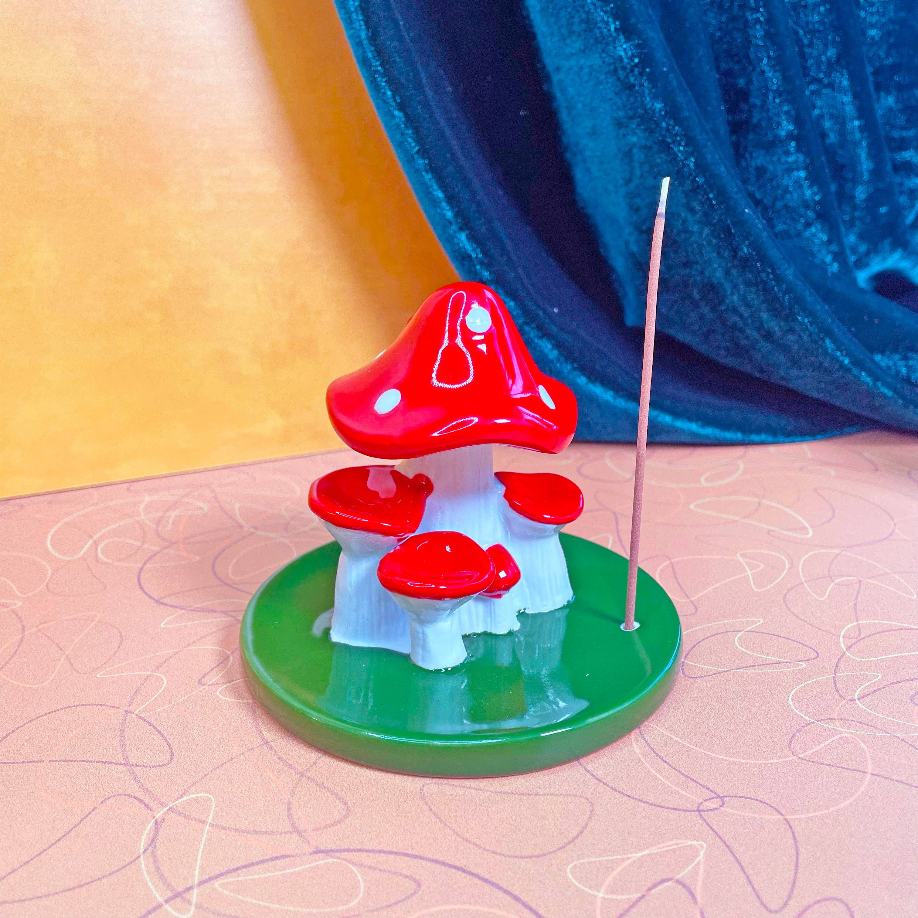 Mushroom Incense Holder - Image 4