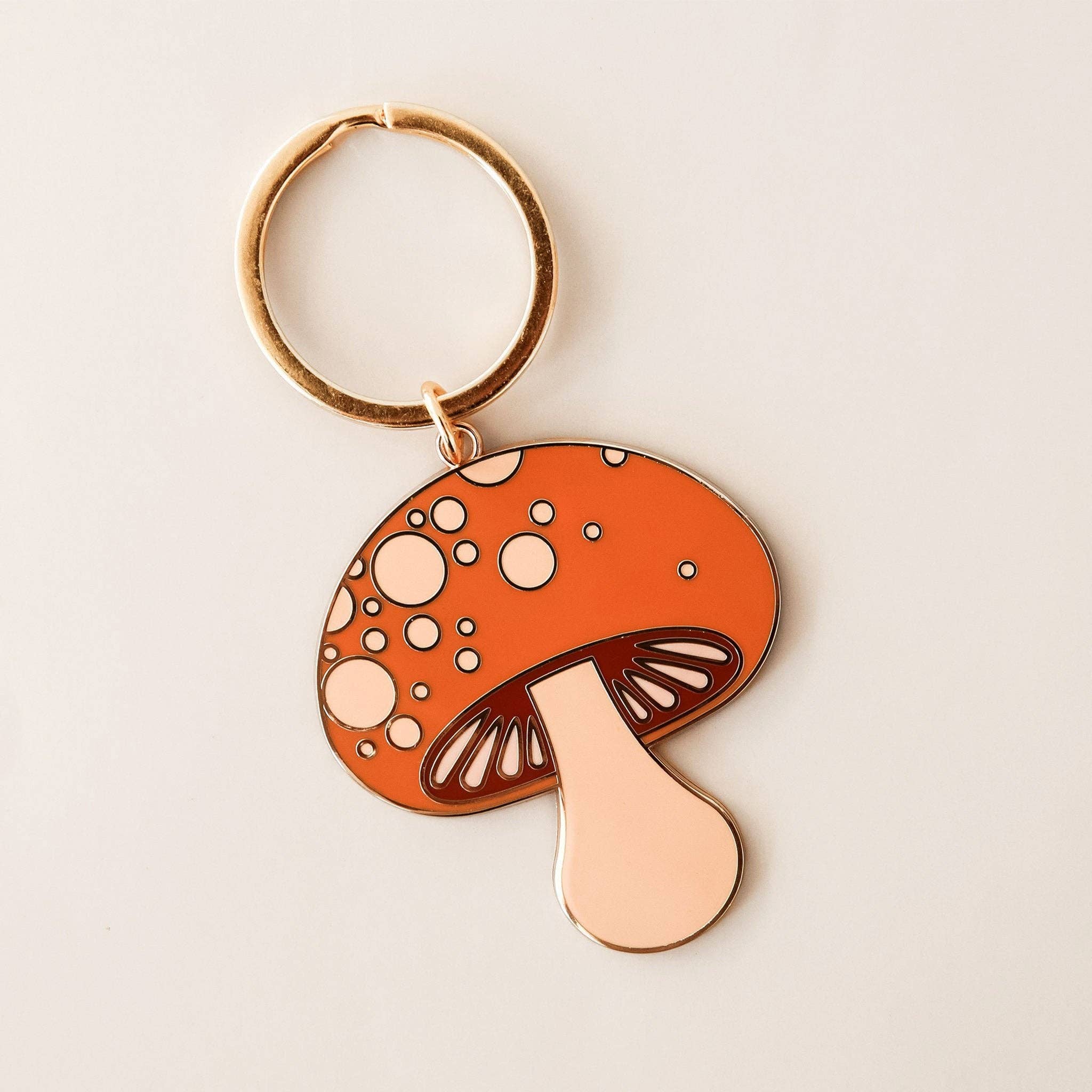 Mushroom Keychain