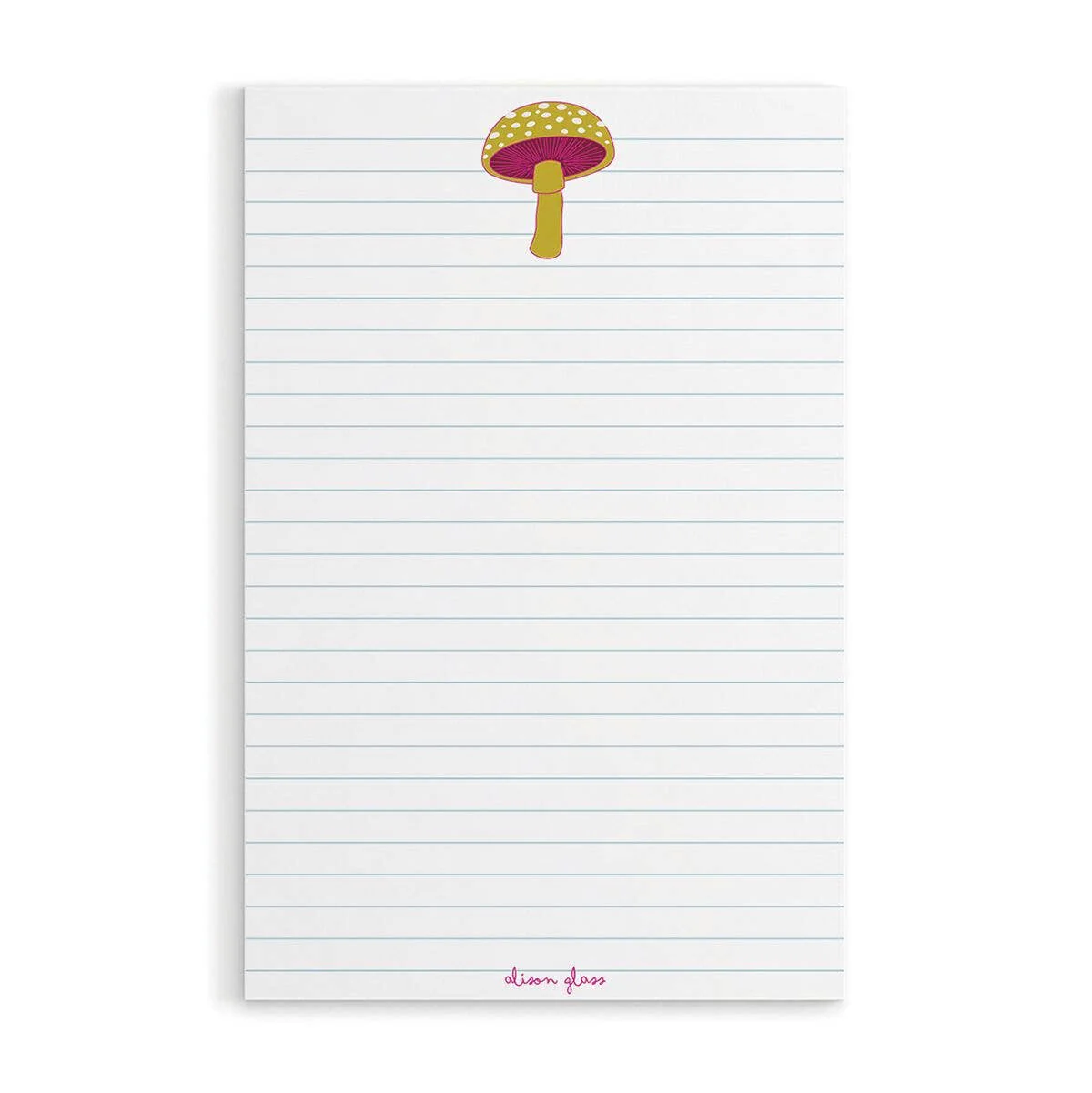 Mushroom Notepad