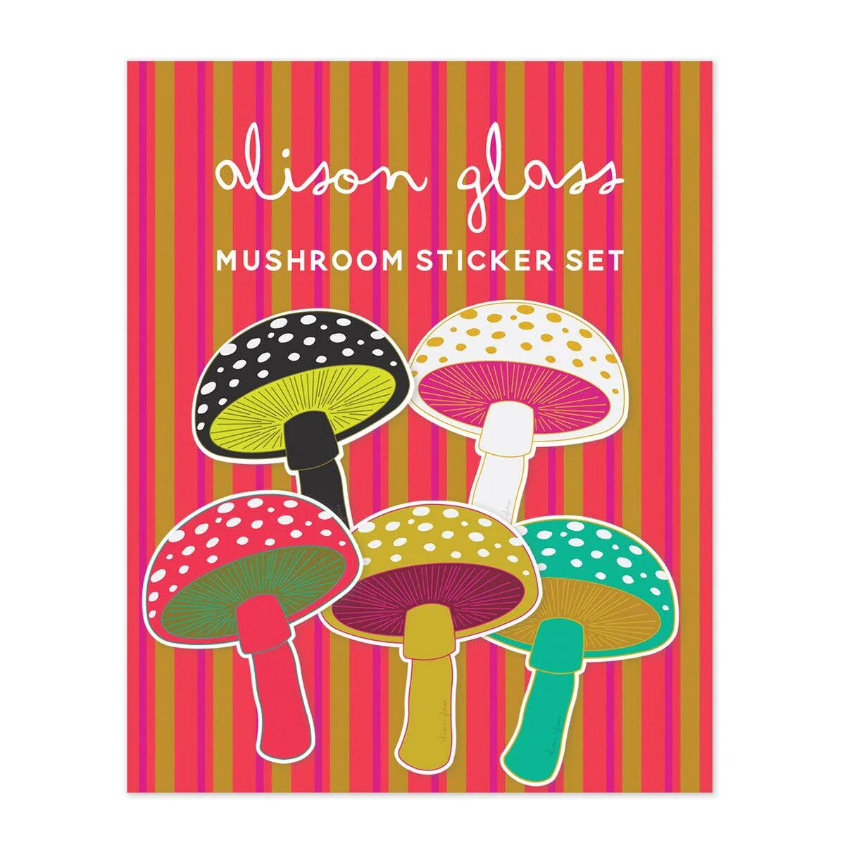 Mushroom Sticker Set