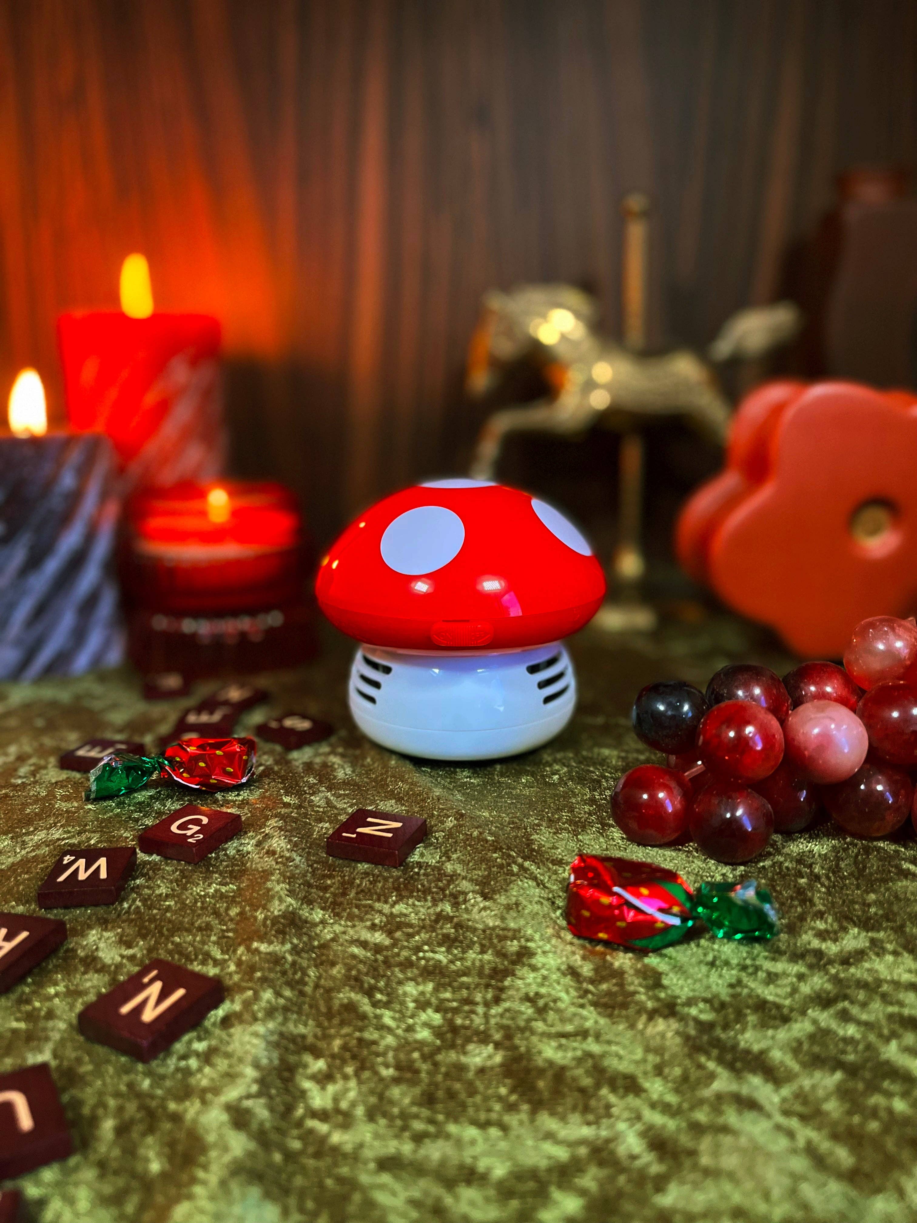 Mini Mushroom Vacuum - Desk Cleaner