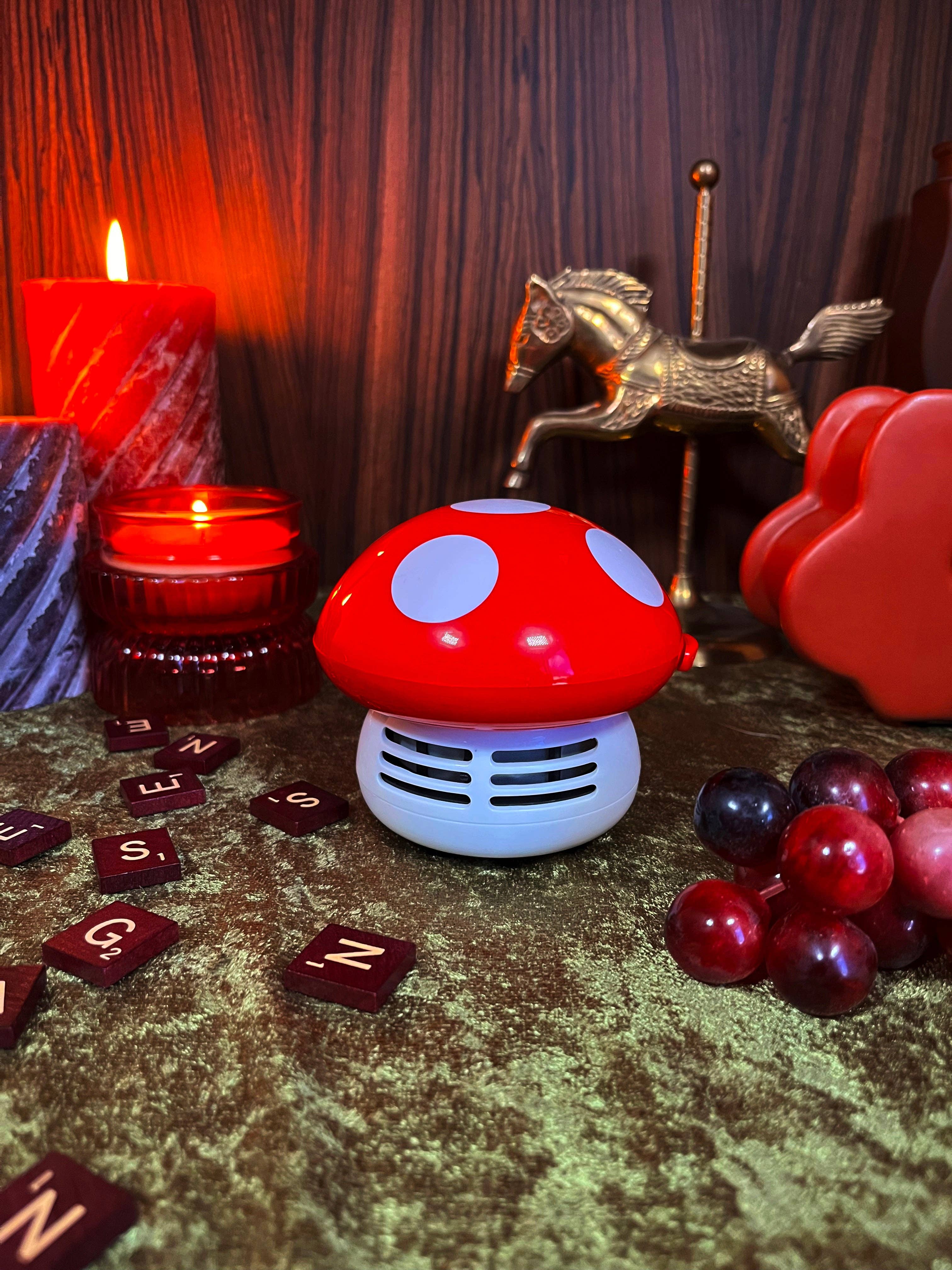 Mini Mushroom Vacuum - Desk Cleaner - Image 6